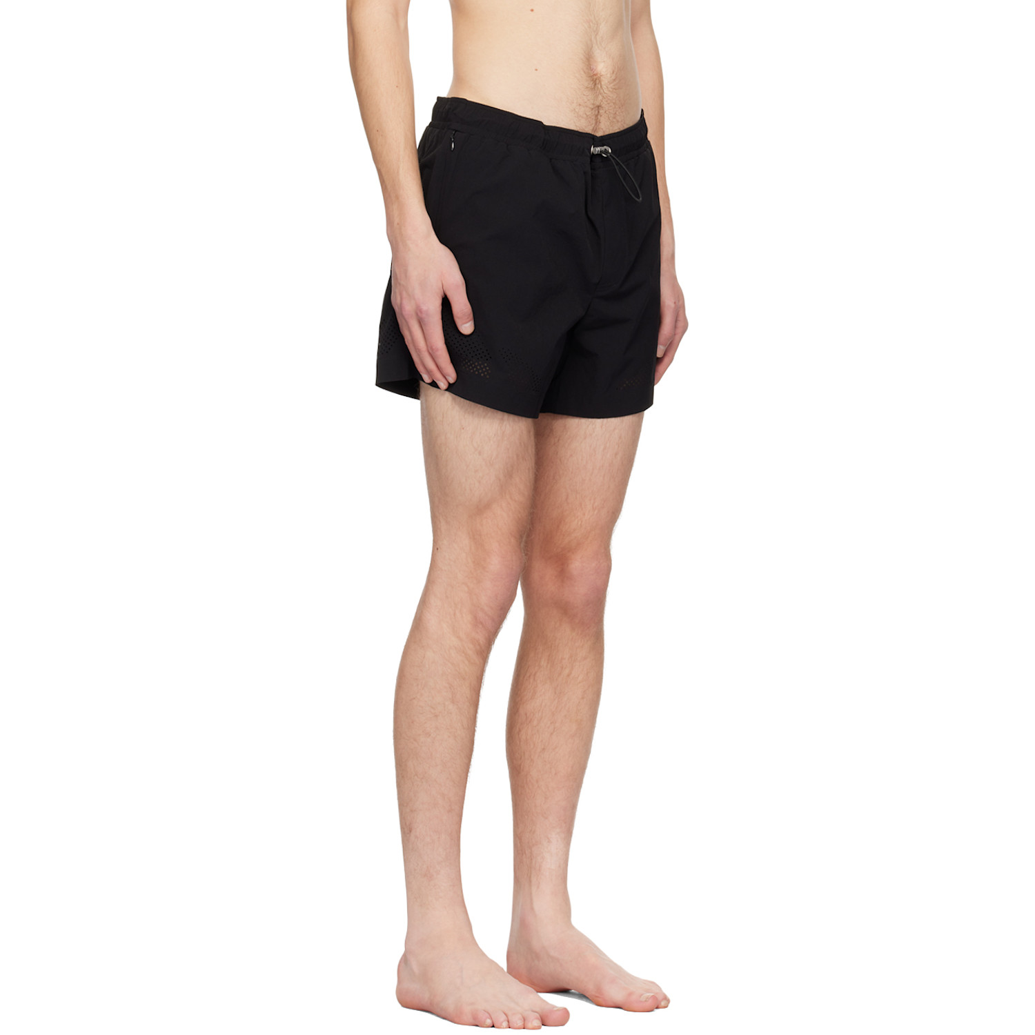  Heliot Emil Black Intine Shorts 
