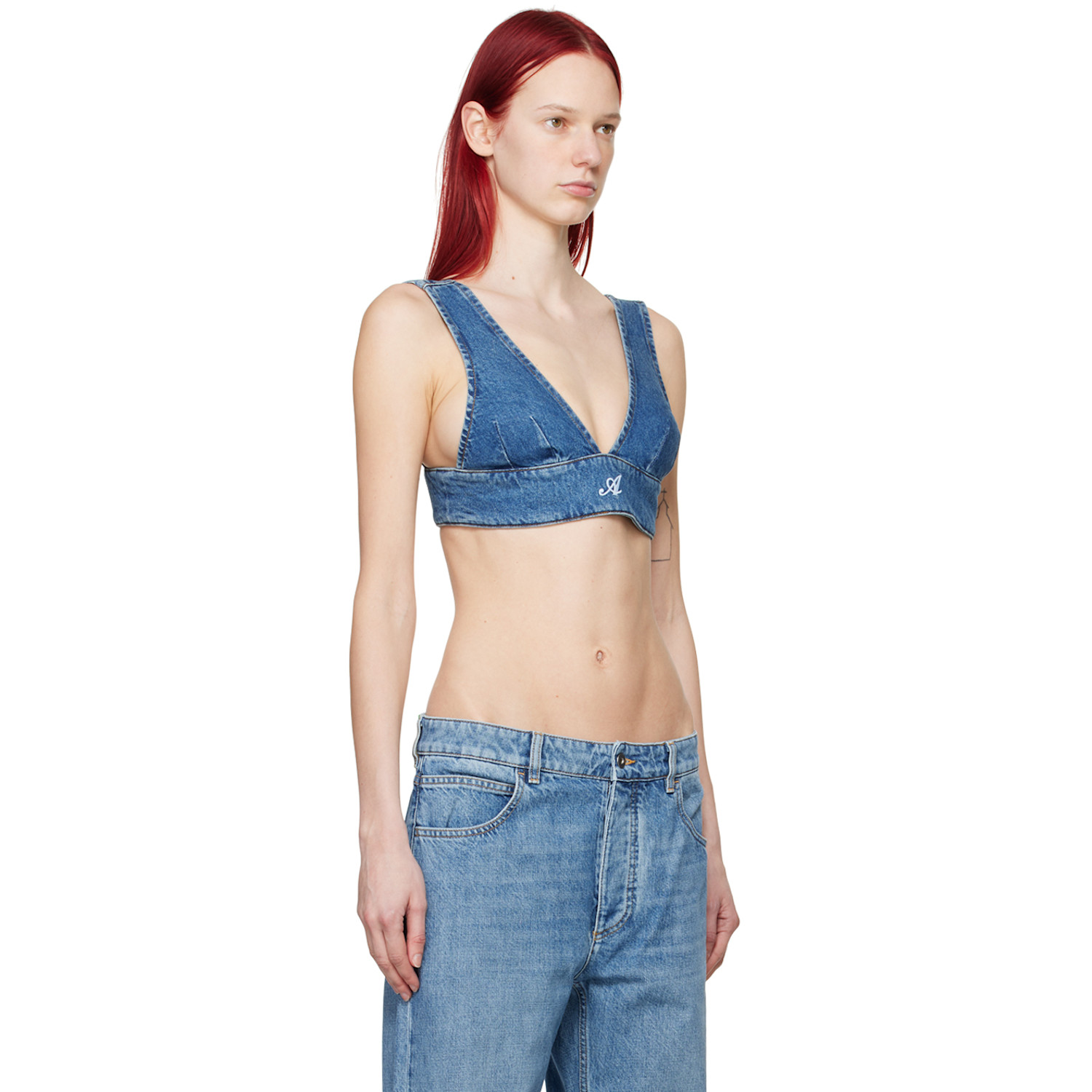  Axel Arigato Navy Jules Denim Tank Top 