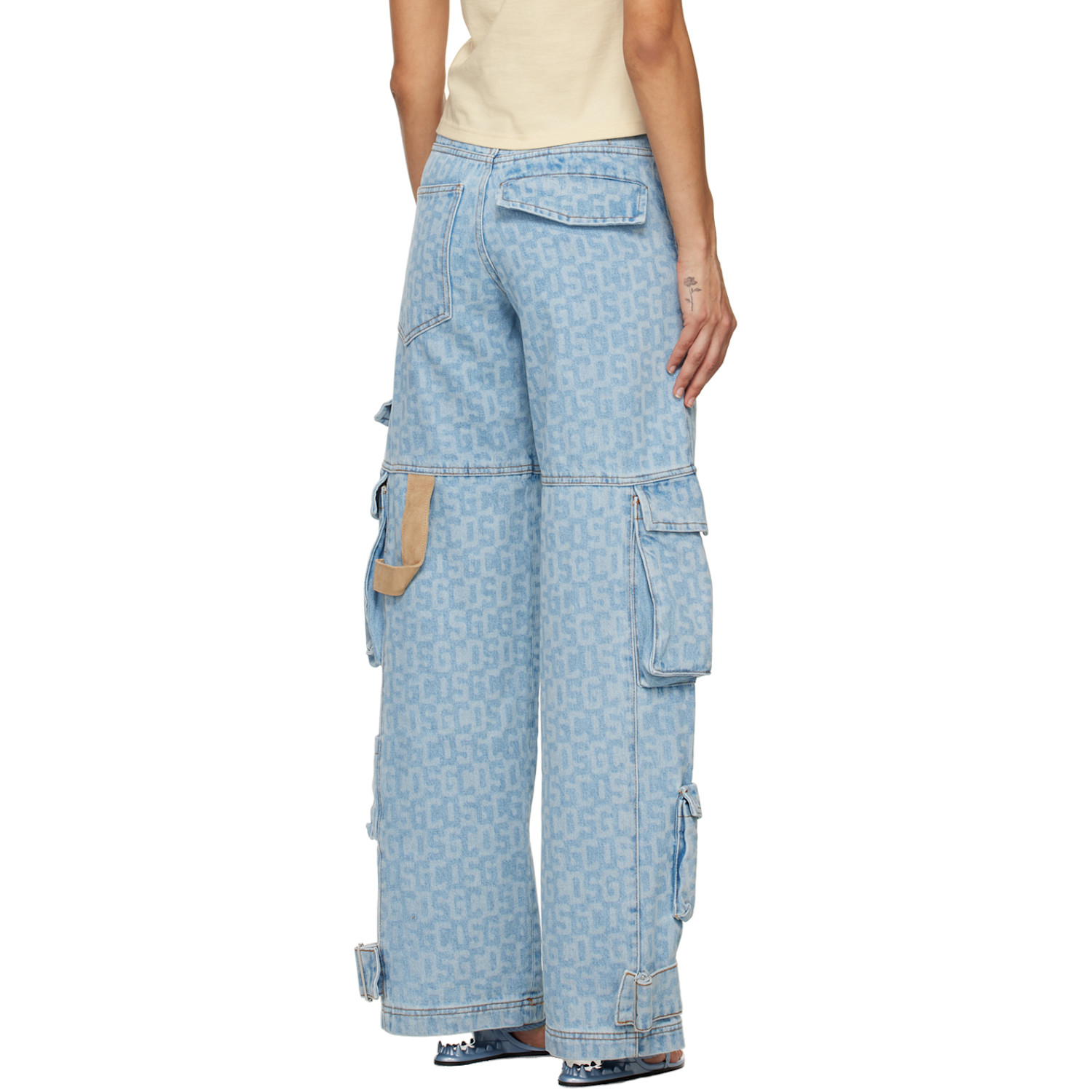  Gcds Blue Ultracargo Jeans 