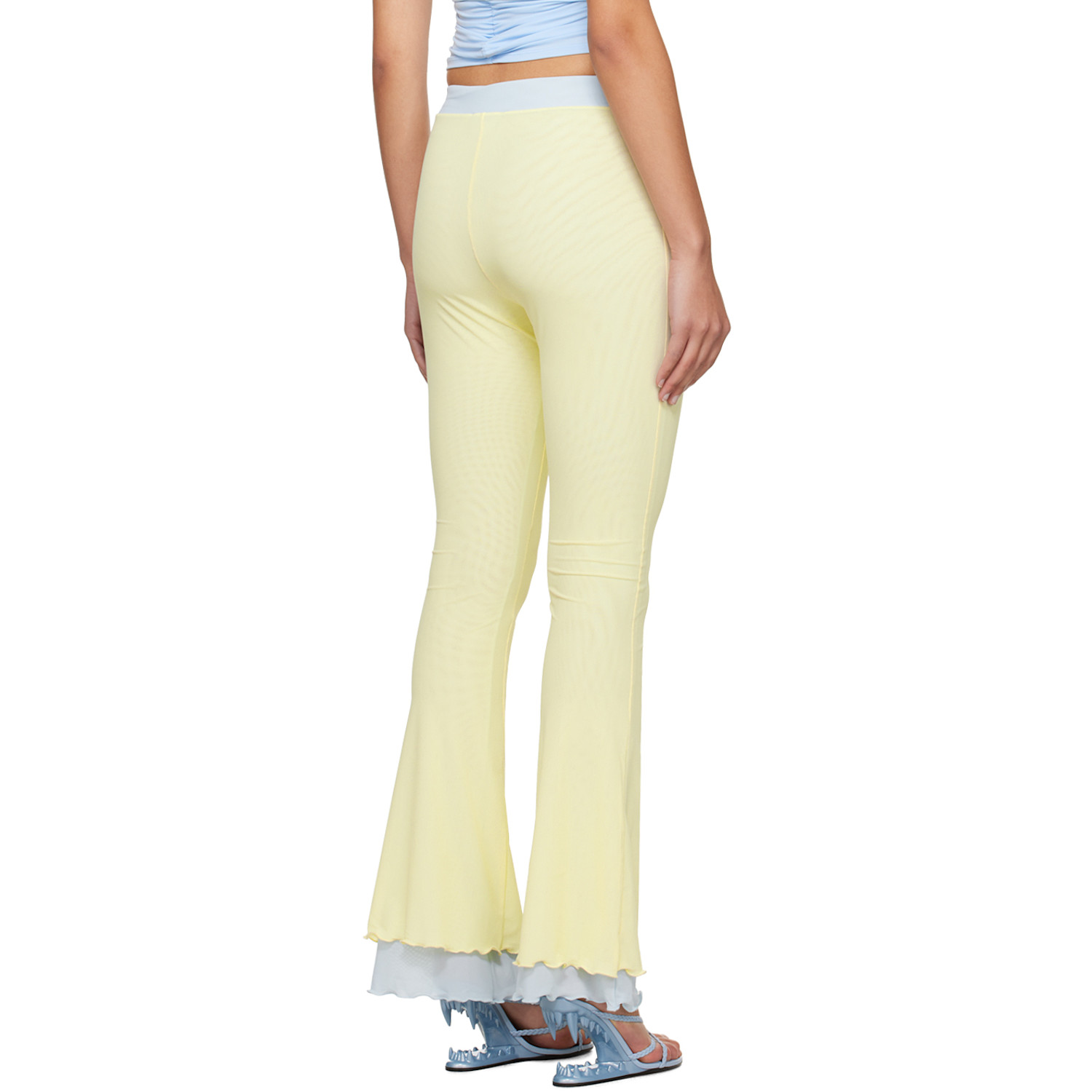  Gcds Yellow Flare Trousers 