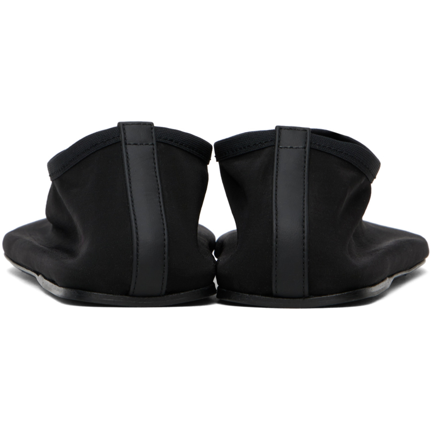  Christopher Esber Black Mesh Slippers 