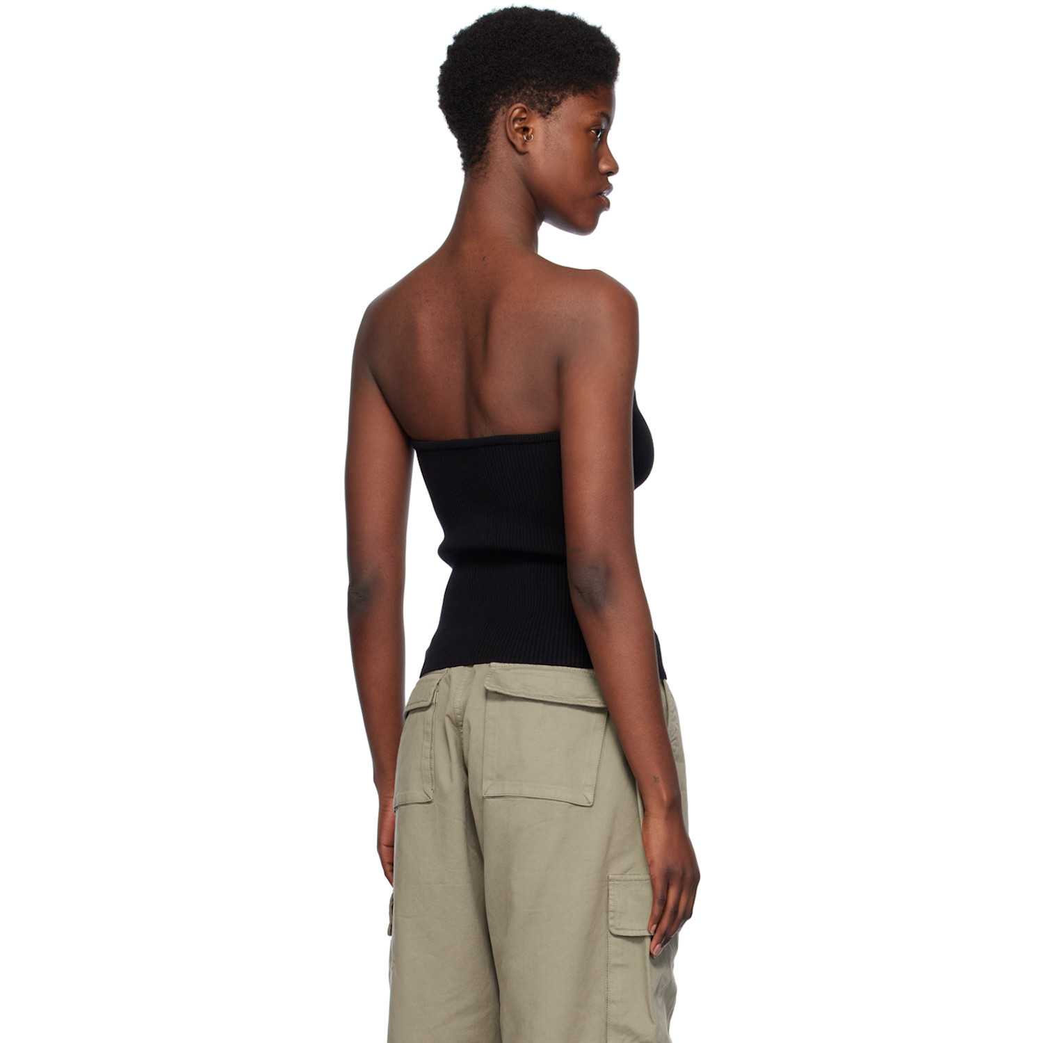  Coperni Black V-neck Camisole 