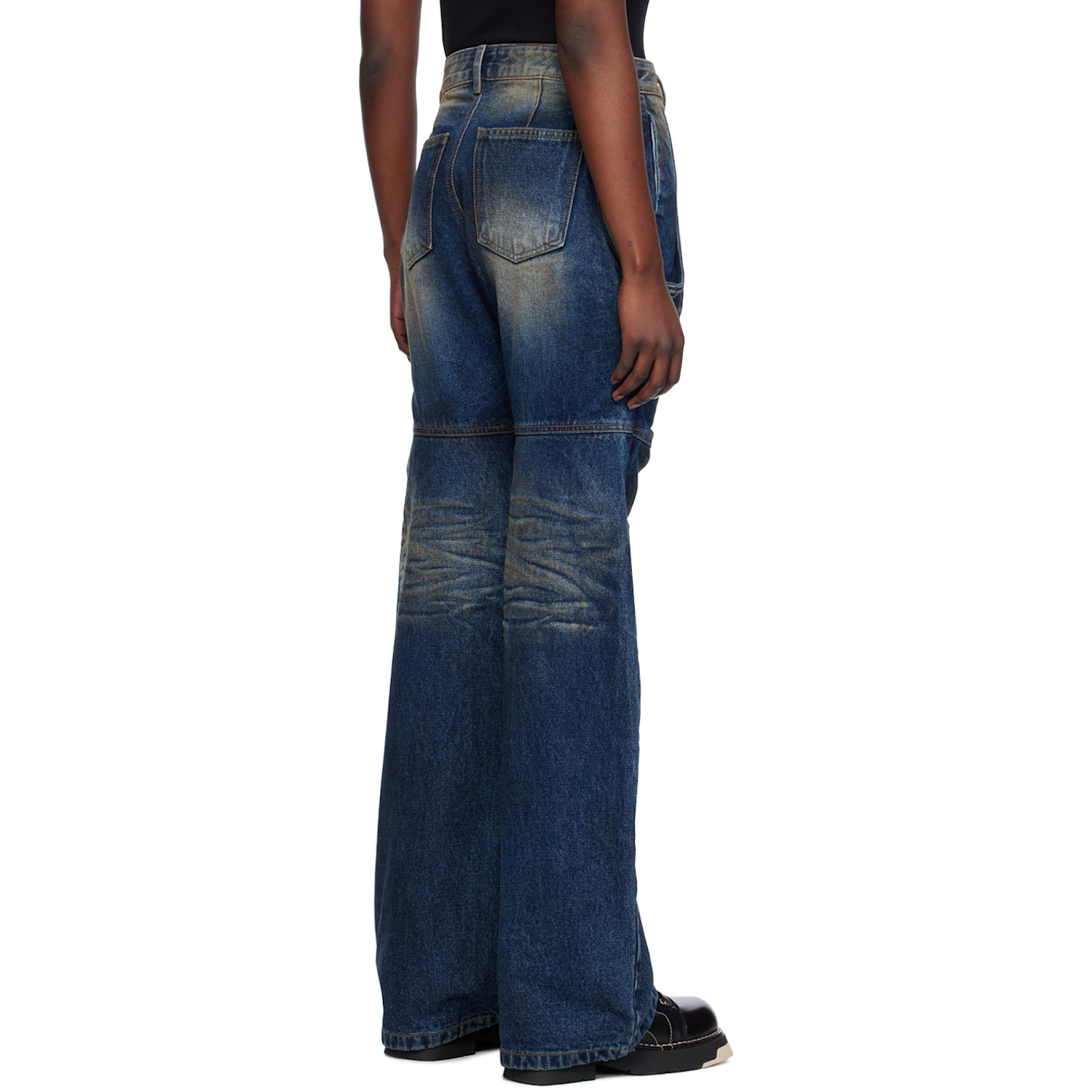  We11done Blue Wire Jeans 