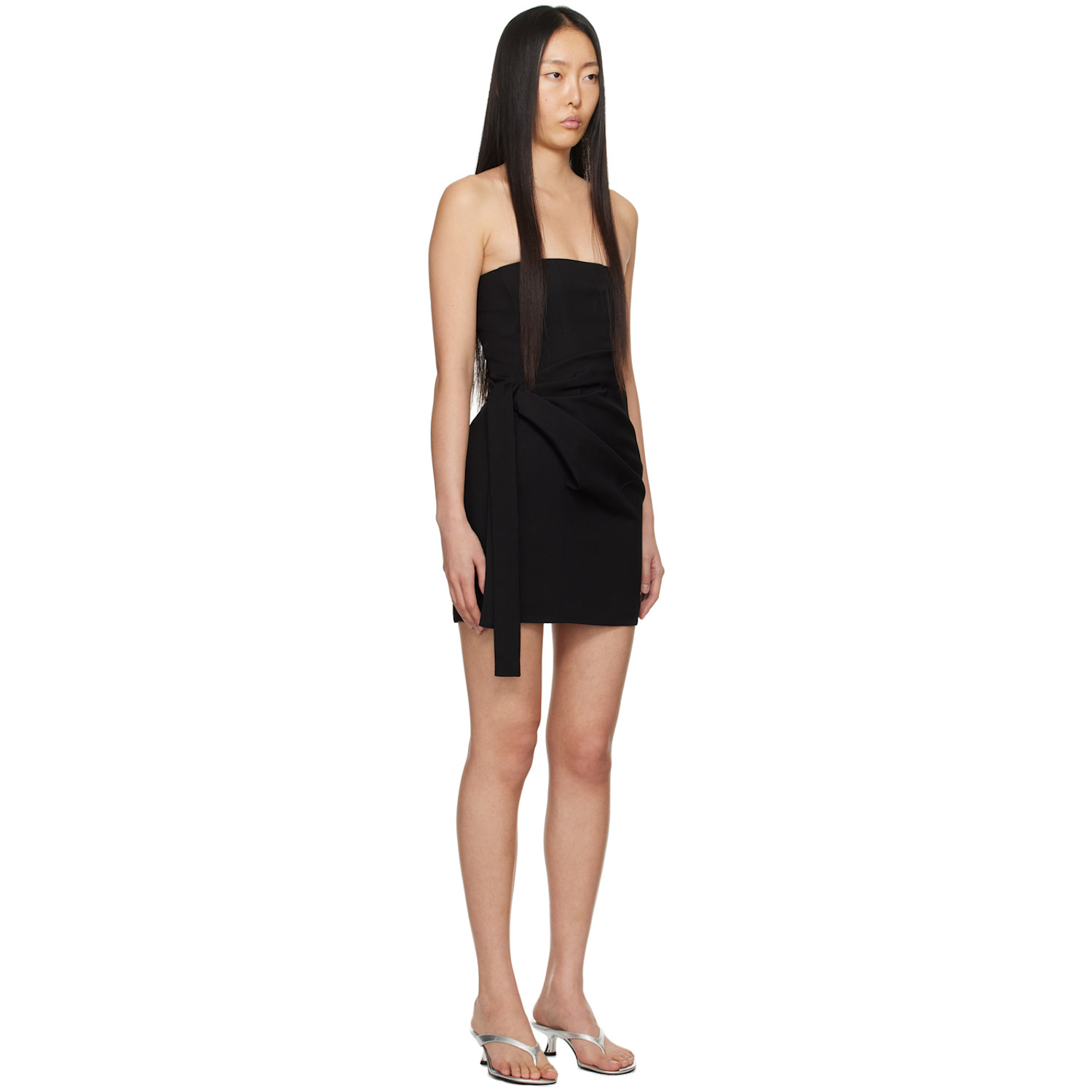  Gauge81 Black Natal Minidress 