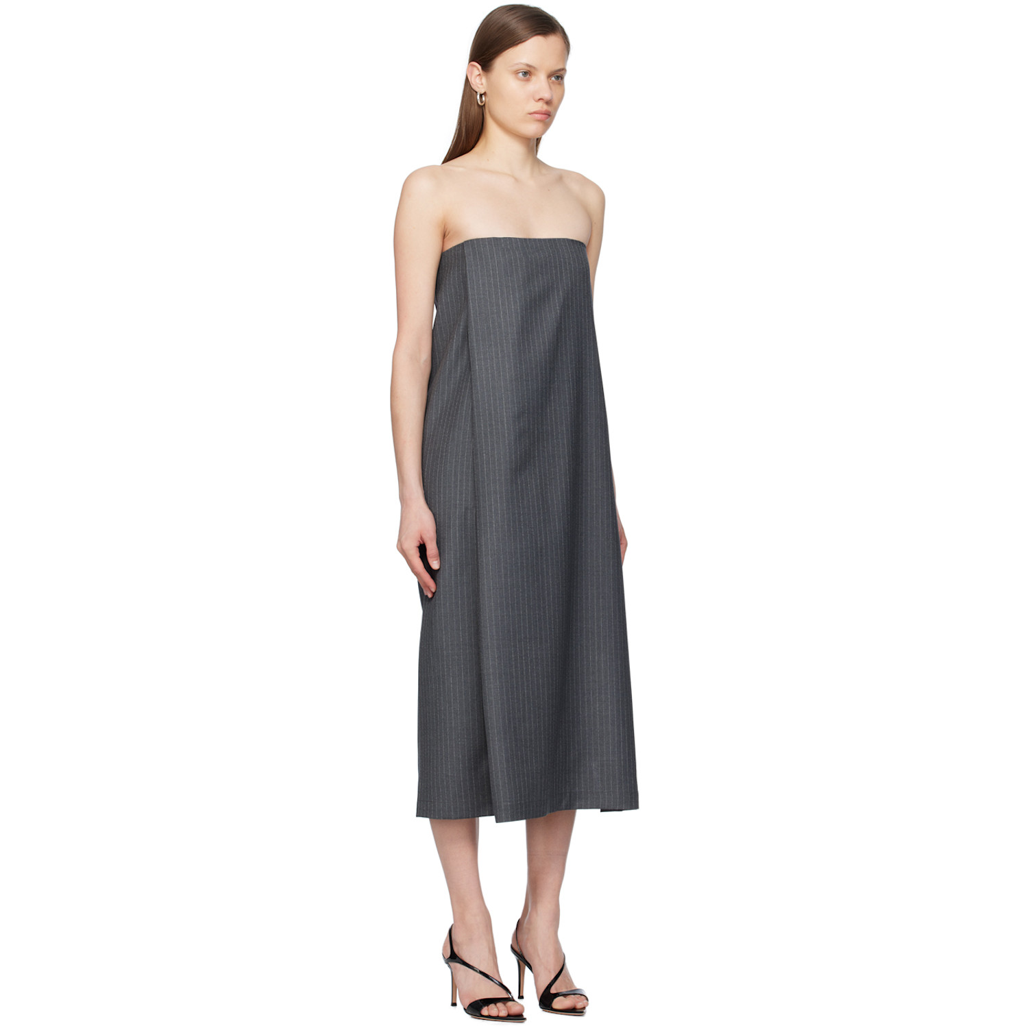  Gauge81 Gray Sidi Midi Dress 