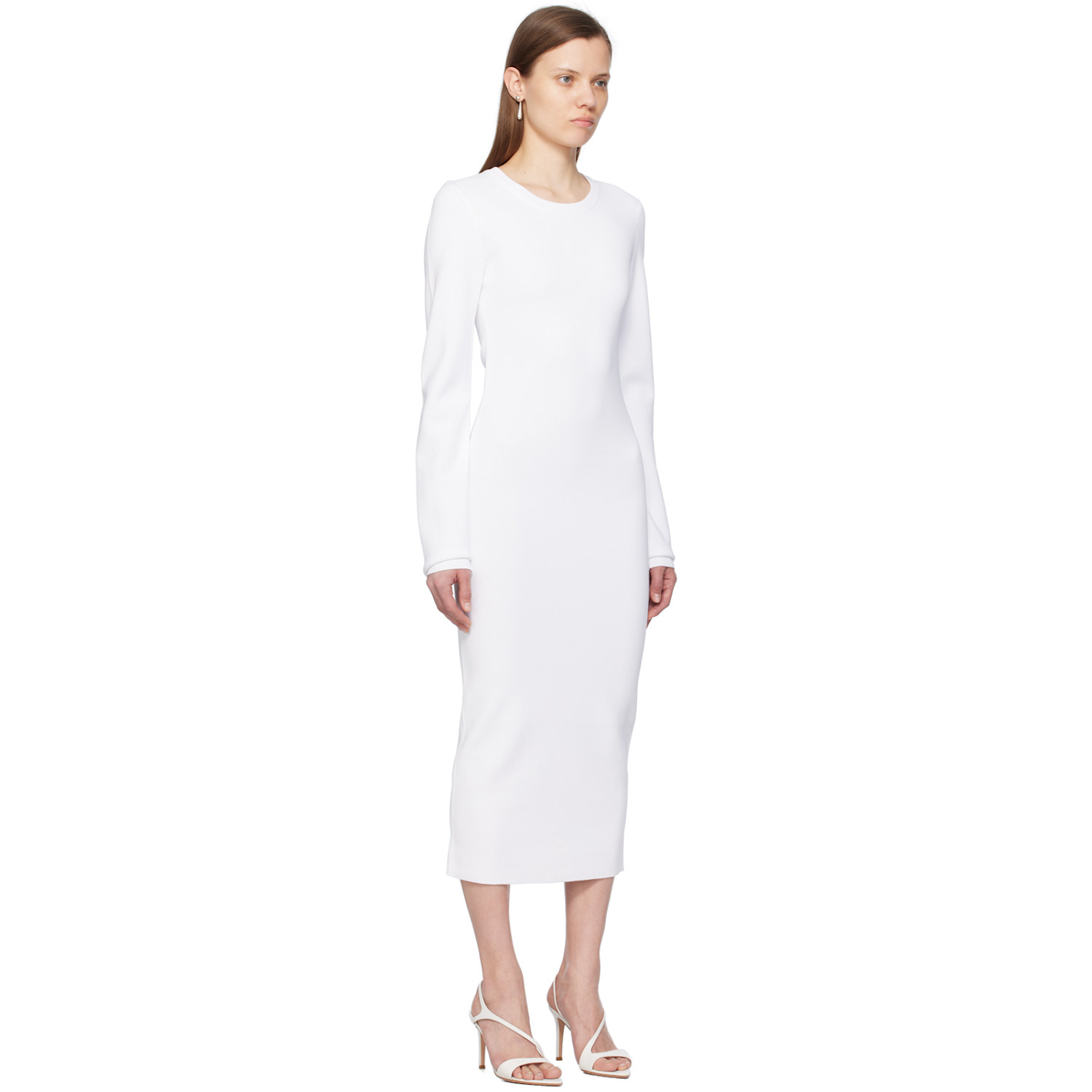  Gauge81 White Huela Maxi Dress 