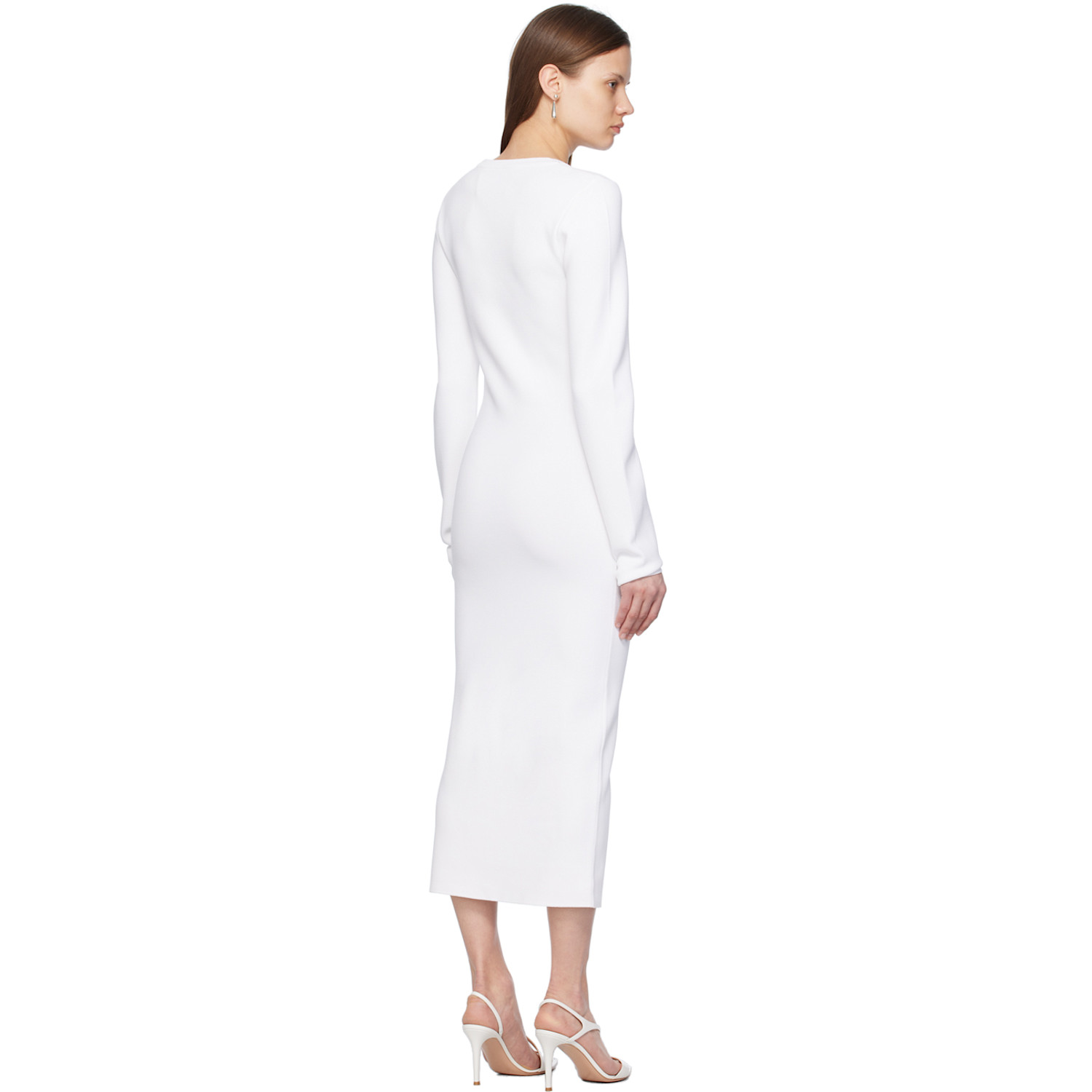  Gauge81 White Huela Maxi Dress 