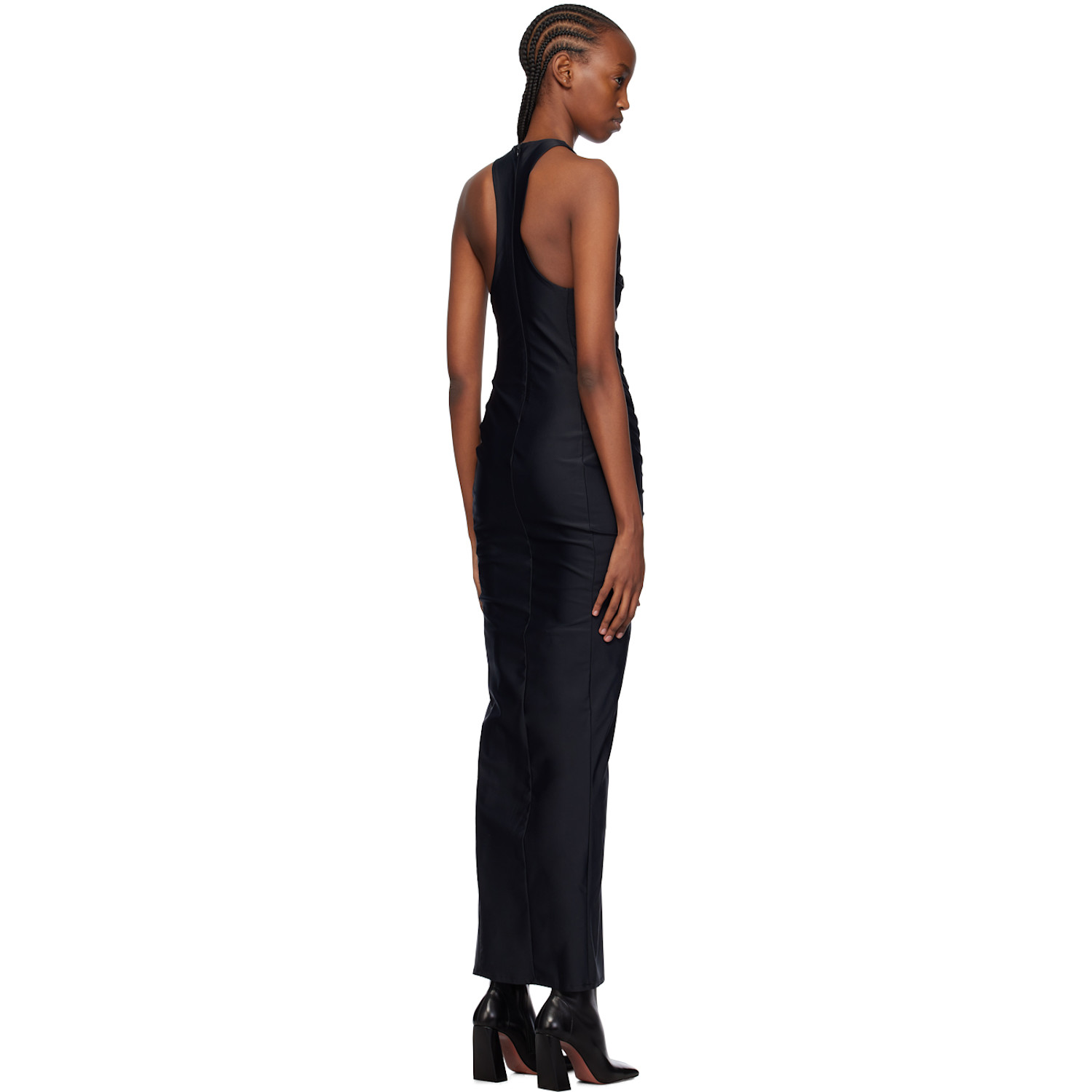  Gauge81 Black Deni Maxi Dress 