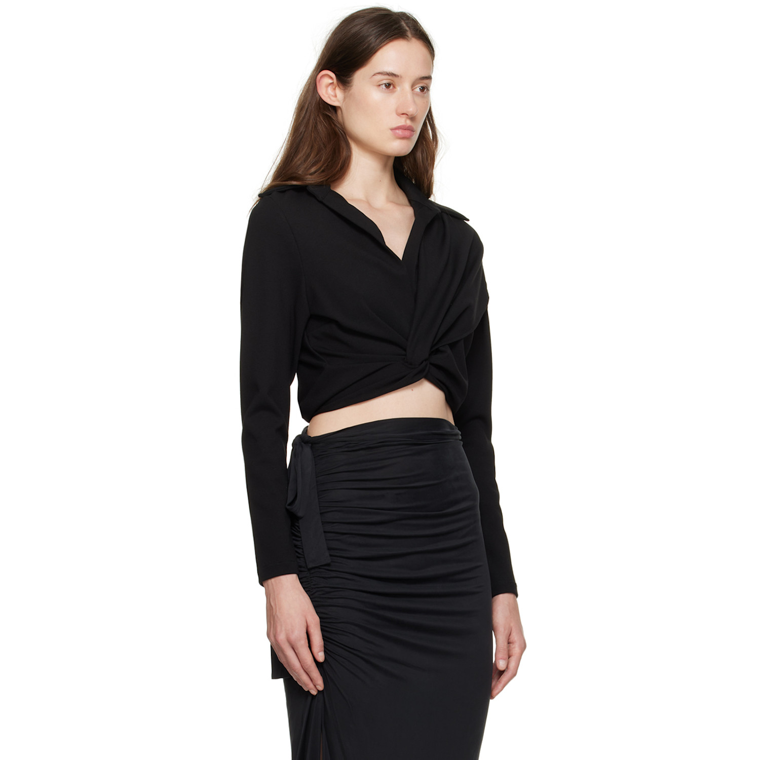  Gauge81 Black Vallera Blouse 