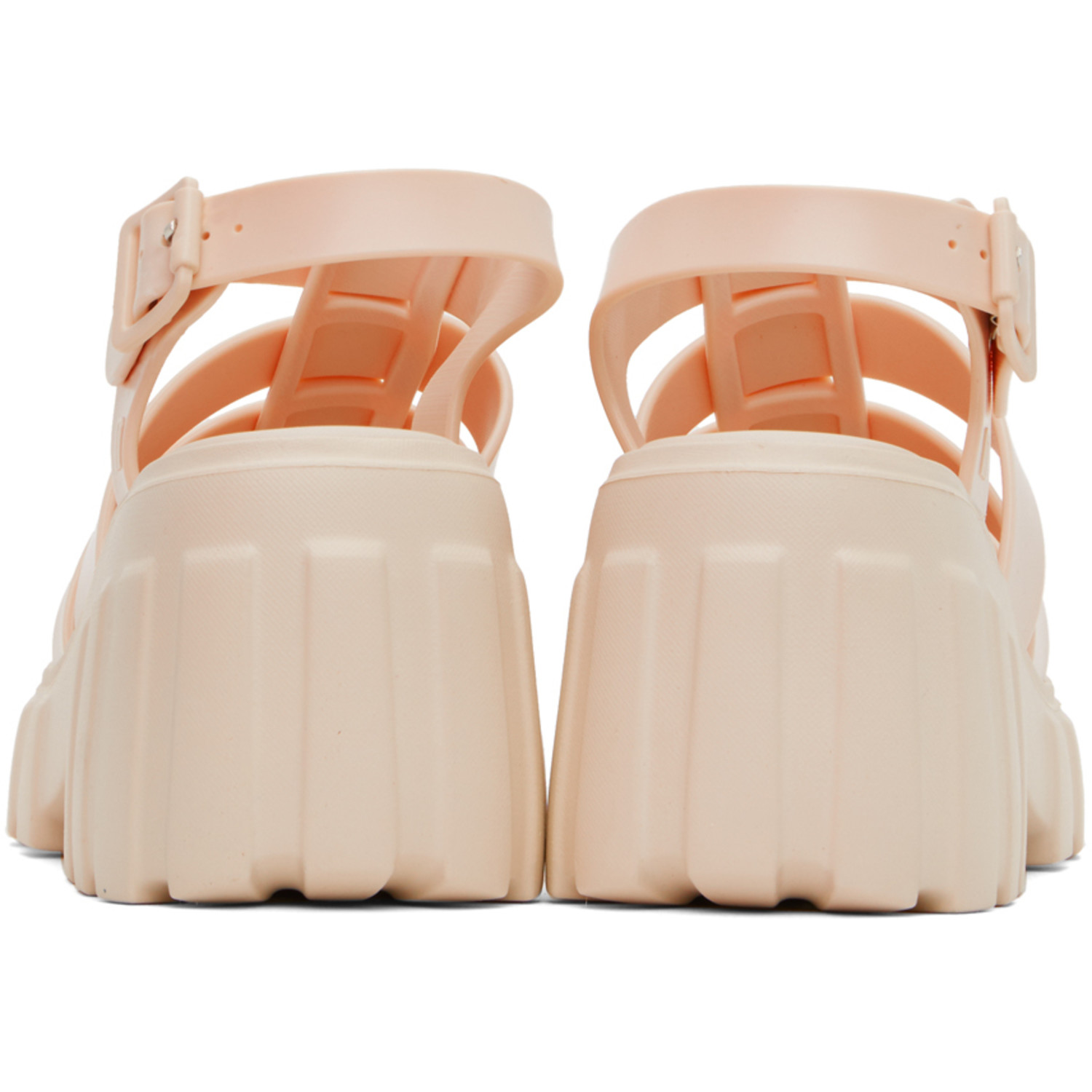  Melissa Beige Megan Heeled Sandals 