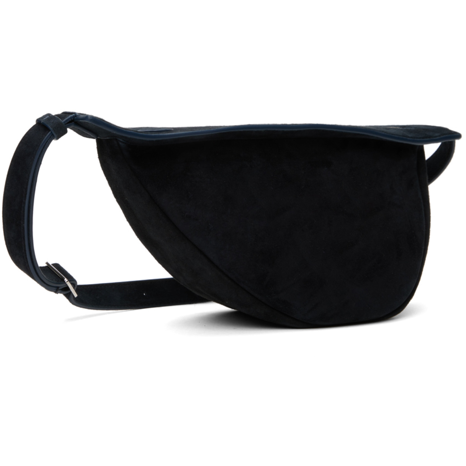 The Row Navy Small Slouchy Banana Bag 