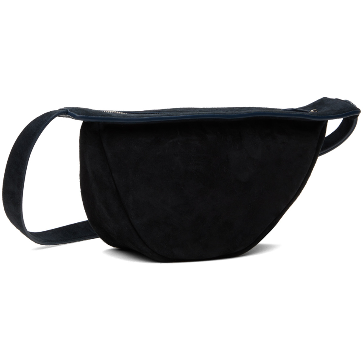  The Row Navy Small Slouchy Banana Bag 