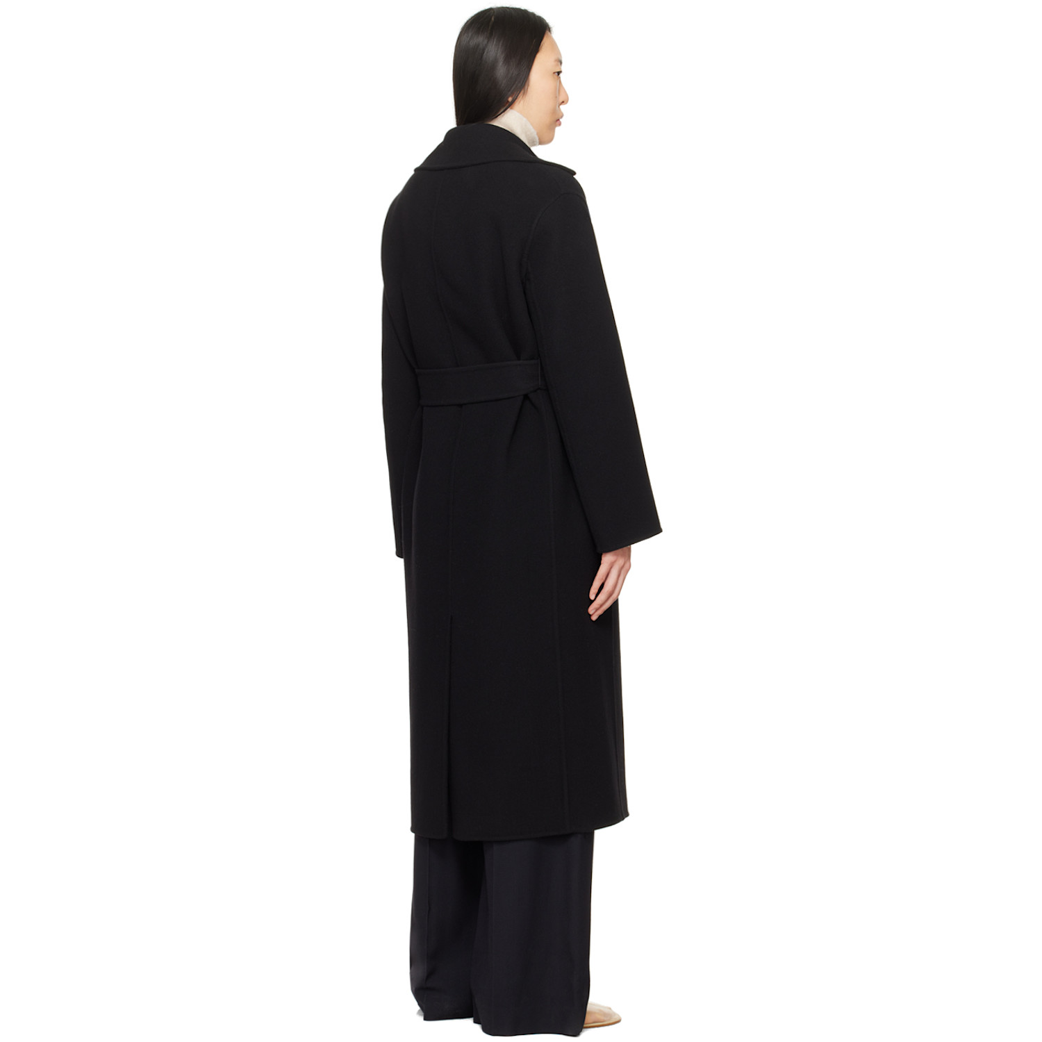  The Row Black Malika Coat 