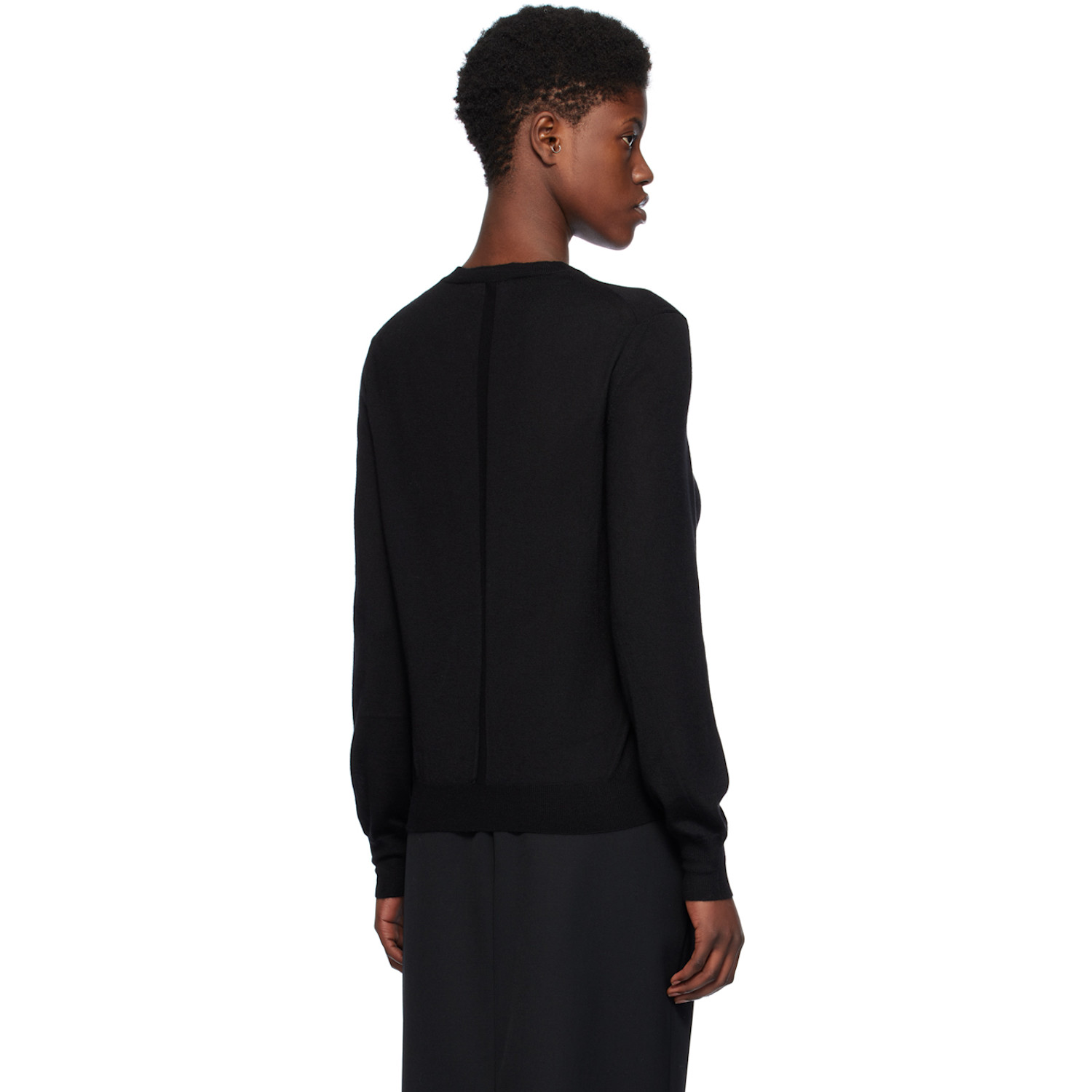  The Row Black Islington Sweater 
