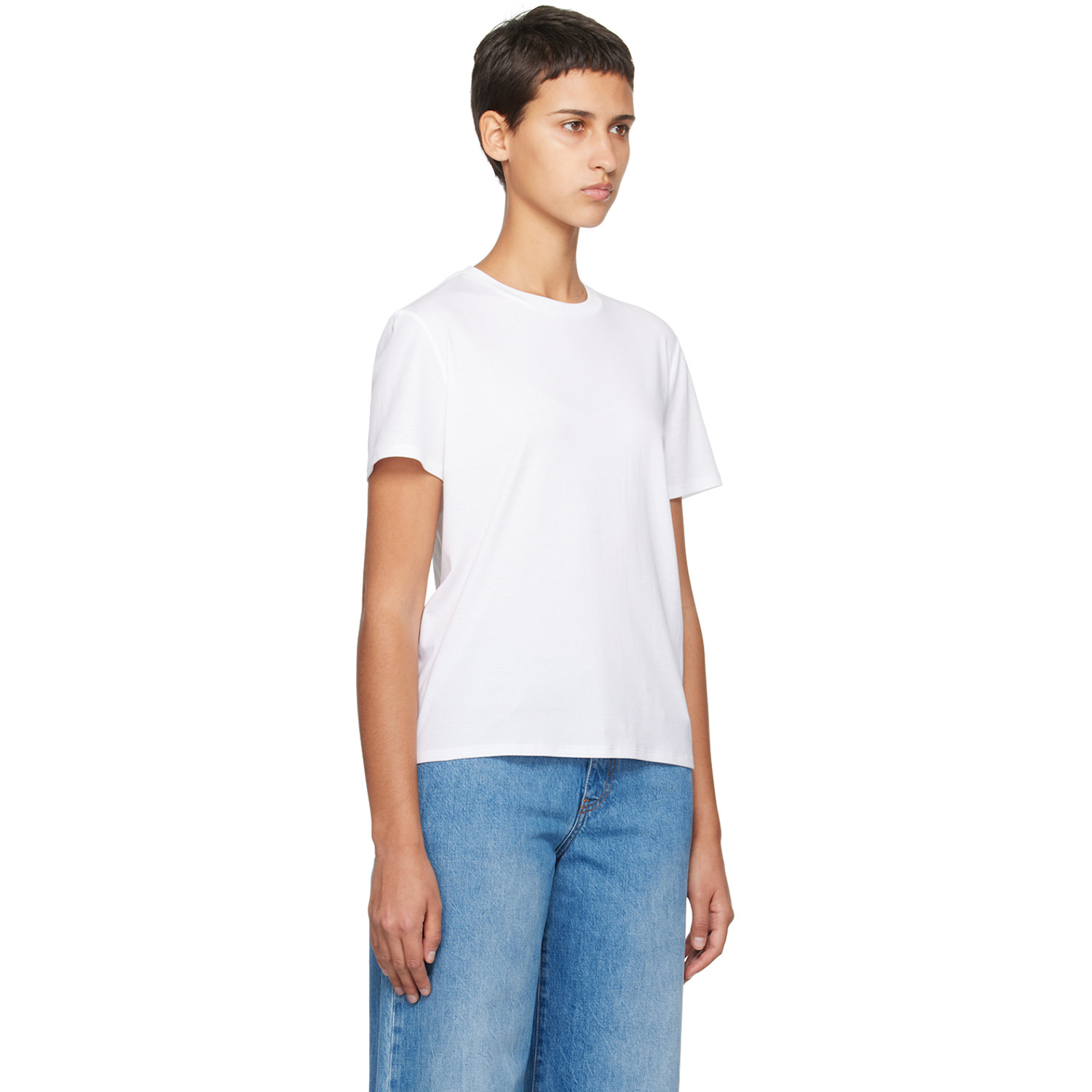  The Row White Wesler T-shirt 