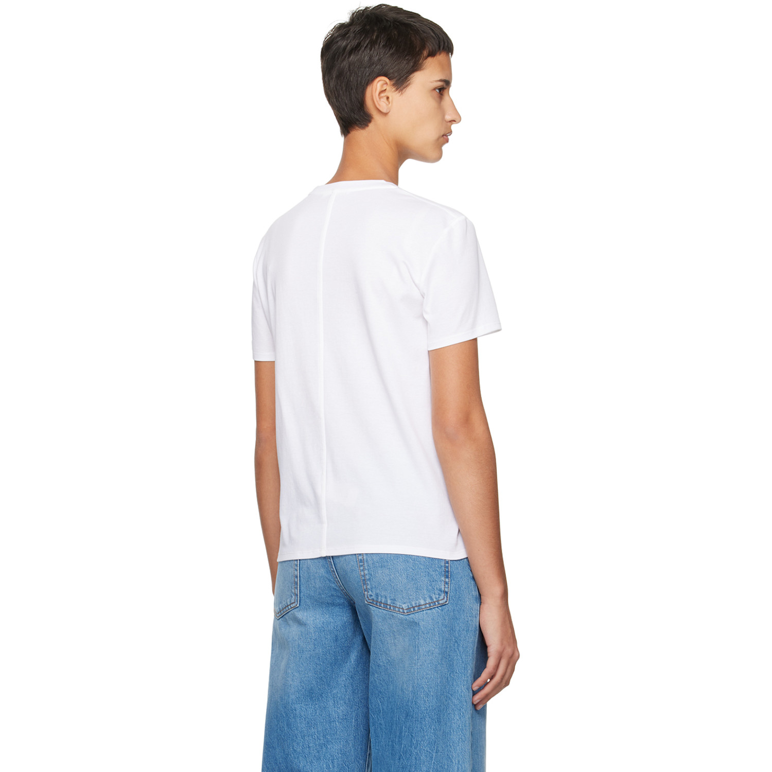  The Row White Wesler T-shirt 
