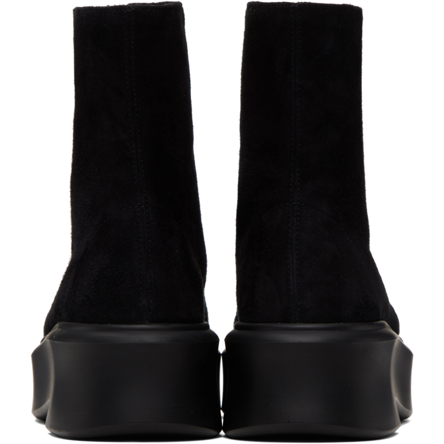  The Row Black Zipped I Boots 