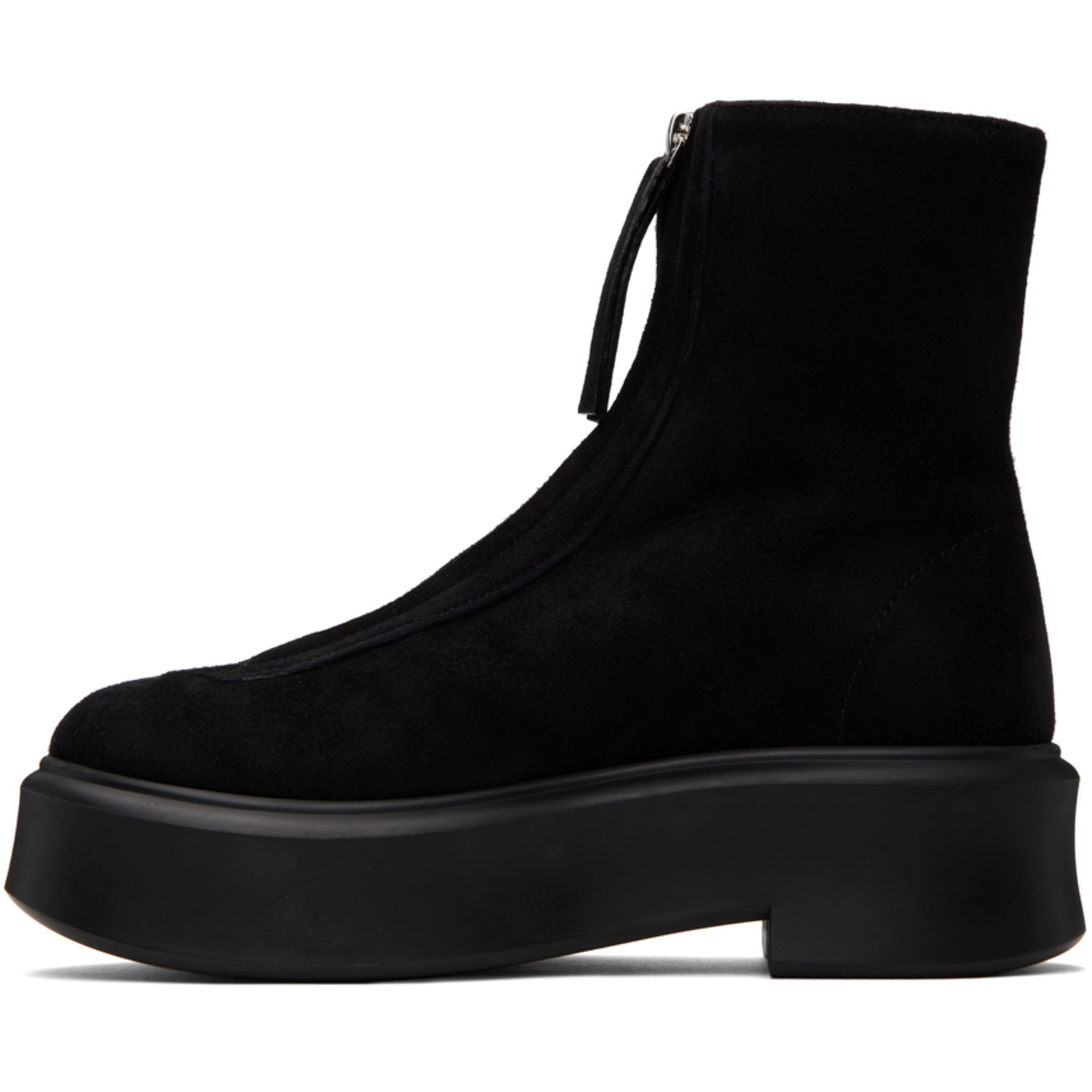  The Row Black Zipped I Boots 