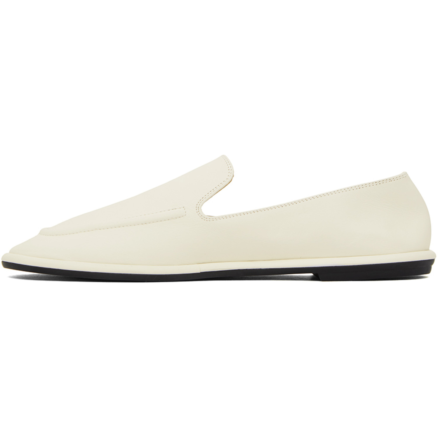 The Row Off-white Canal Loafers 