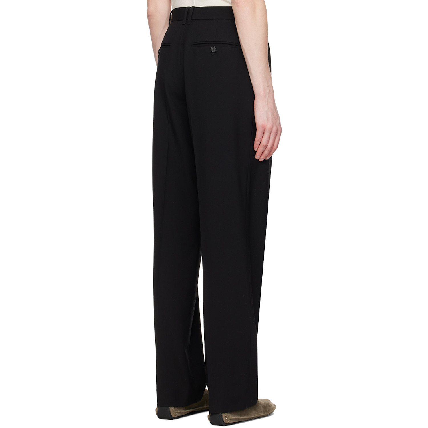  The Row Black Marcello Trousers 