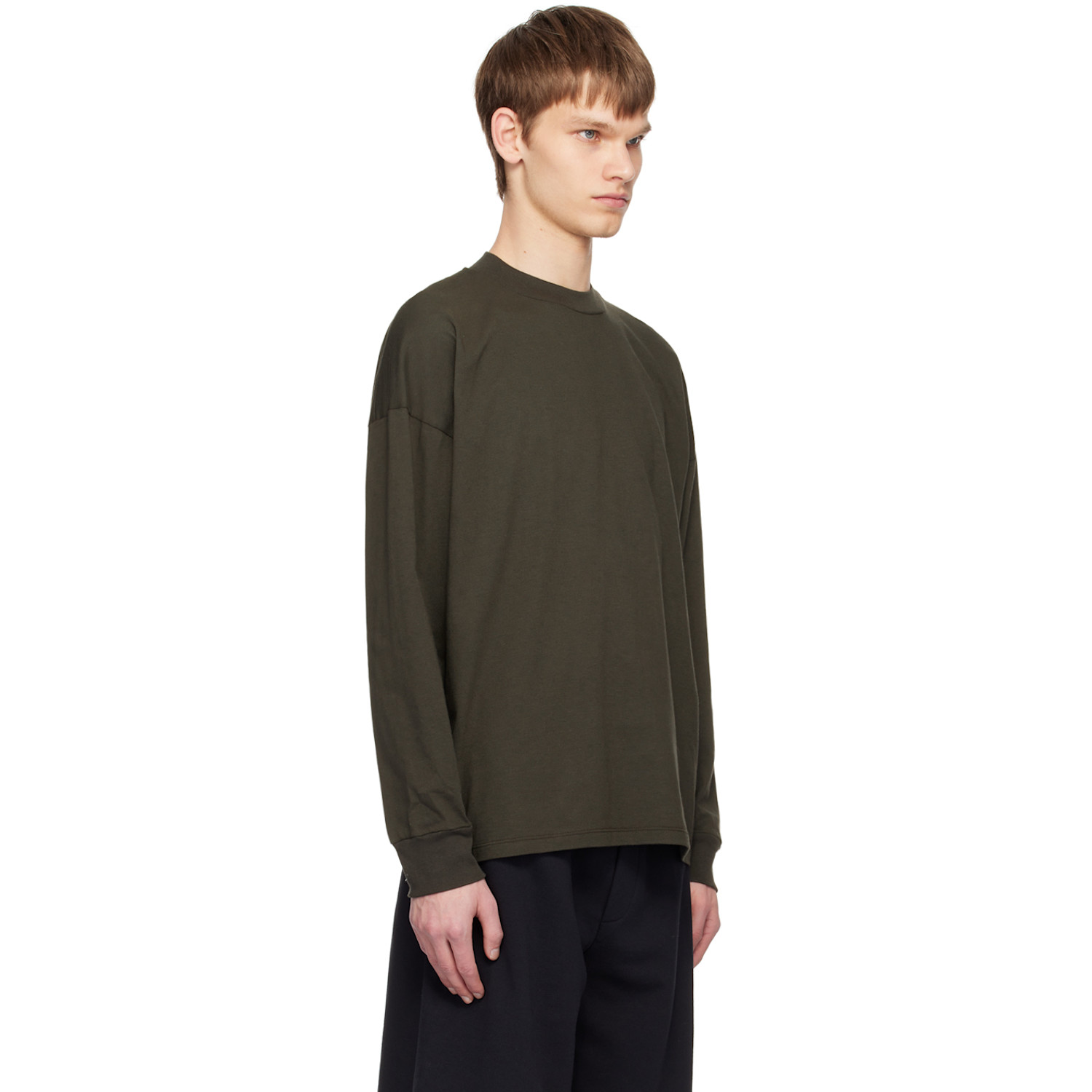  The Row Gray Drago Long Sleeve T-shirt 