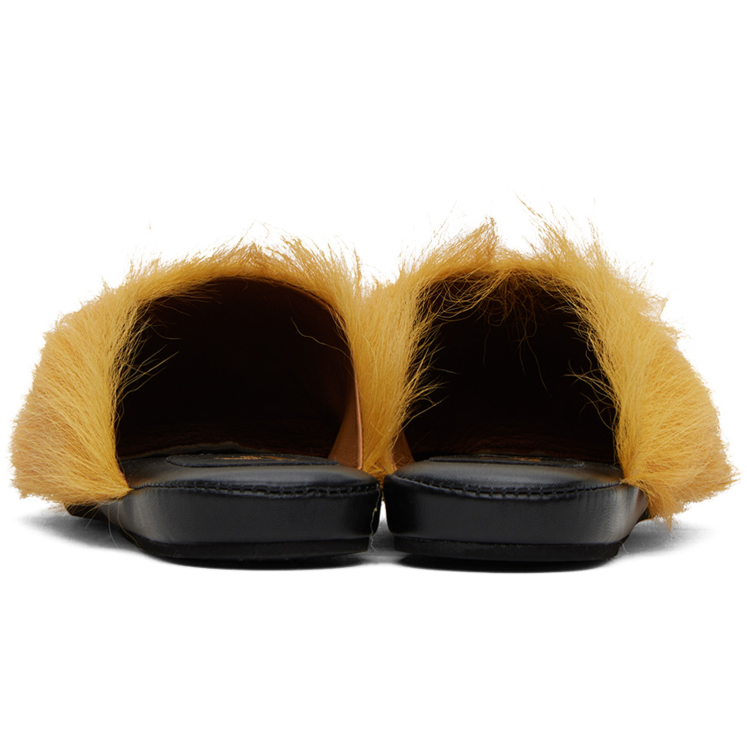  Marni Yellow Fussbett Sabot Slippers 