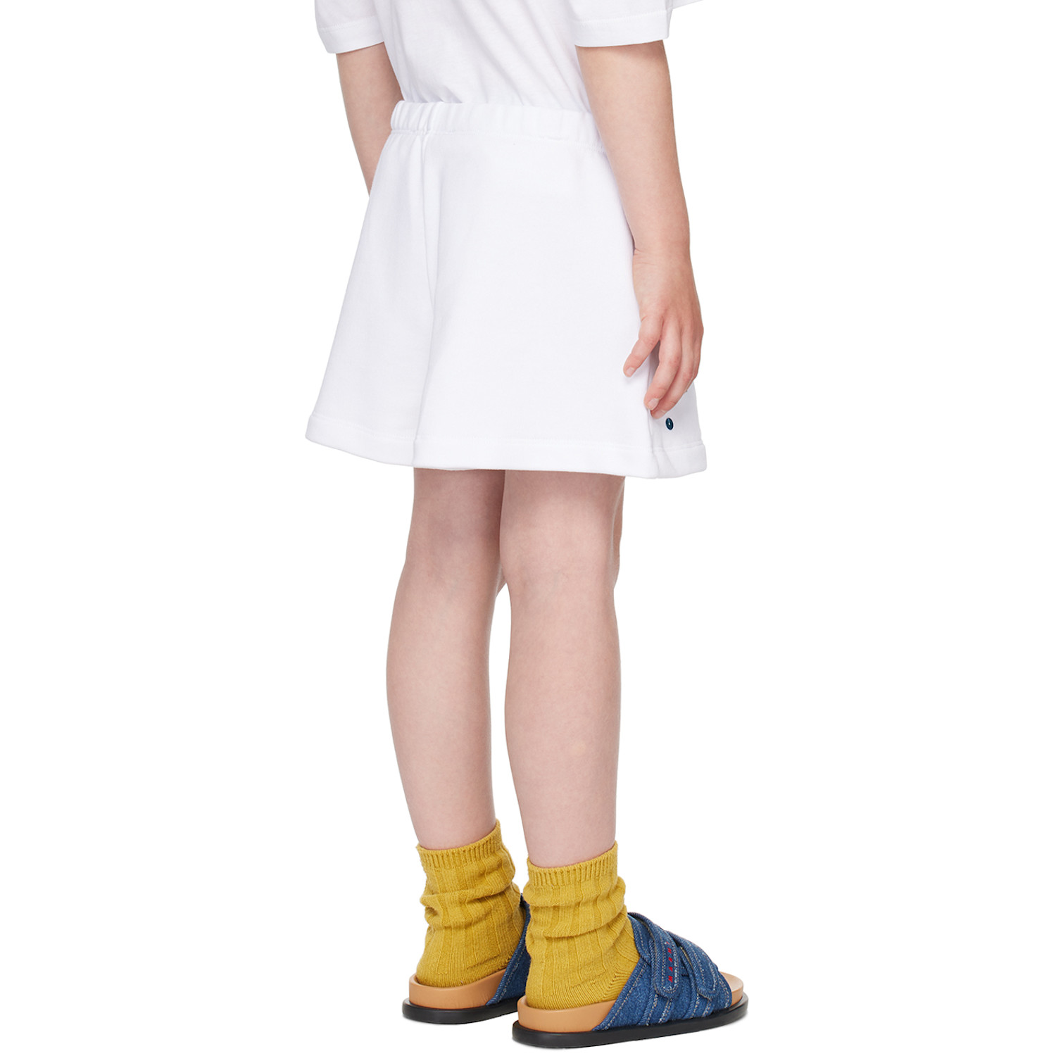  Marni Kids White Sunny Day Shorts 