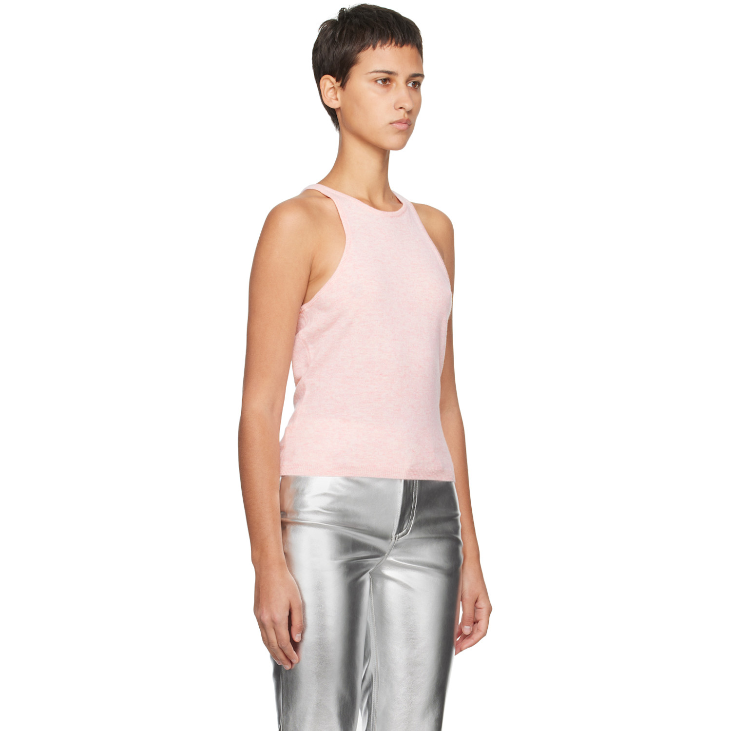  Staud Pink Ayana Tank Top 