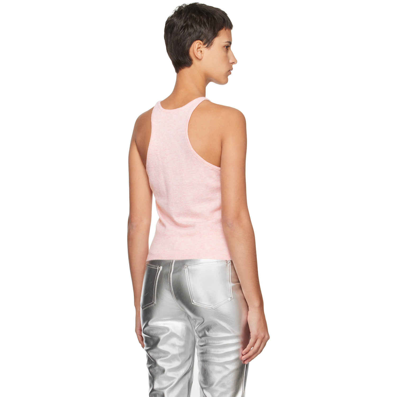  Staud Pink Ayana Tank Top 