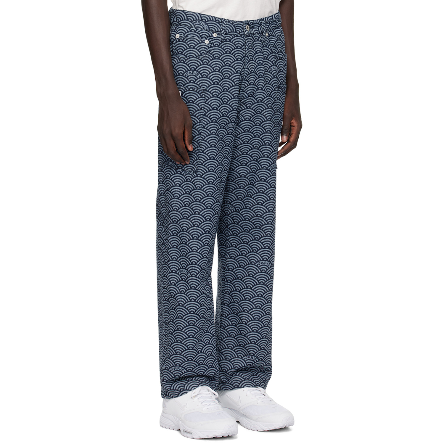  Kenzo Indigo Kenzo Paris Monkey Fit Jeans 