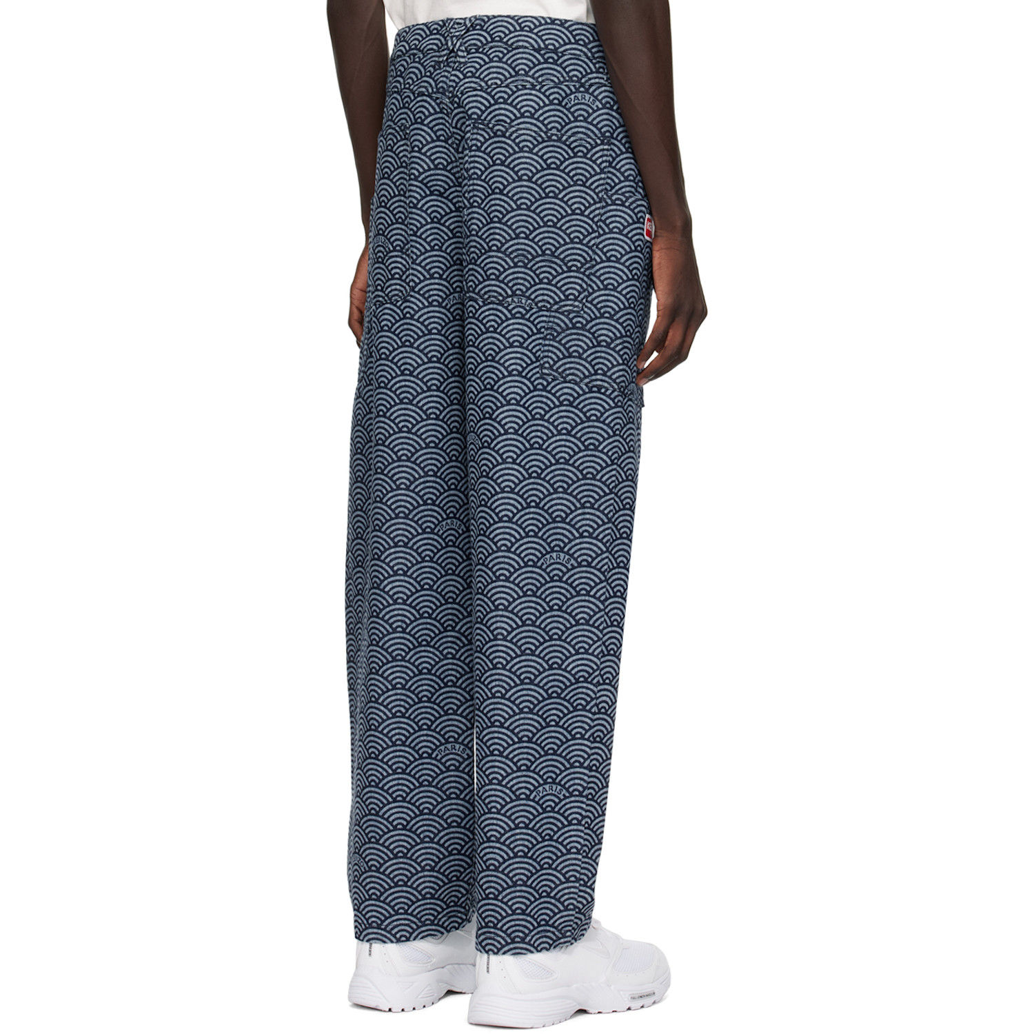  Kenzo Indigo Kenzo Paris Monkey Fit Jeans 