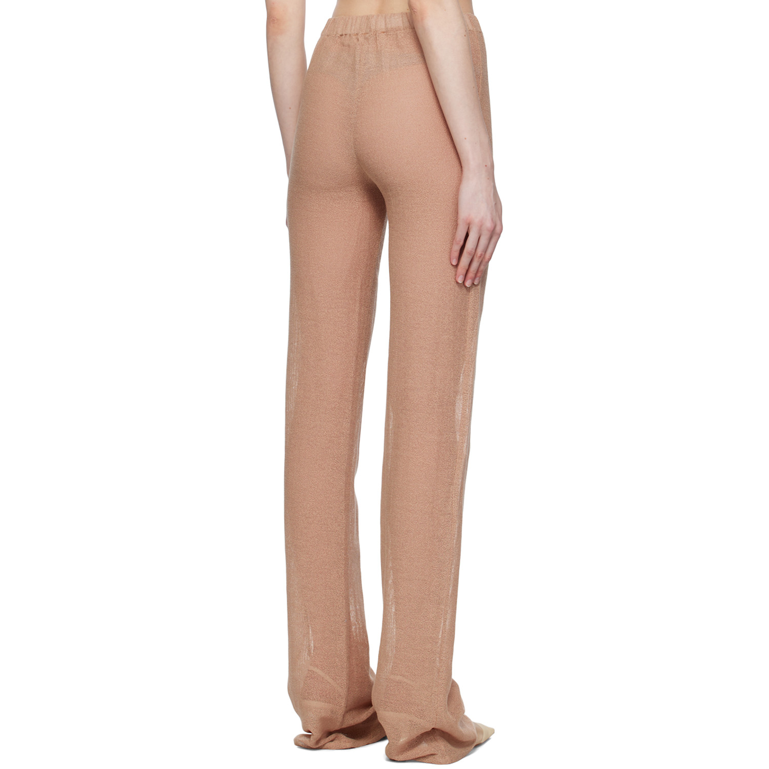  Ludovic De Saint Sernin Beige Mermaid Trousers 