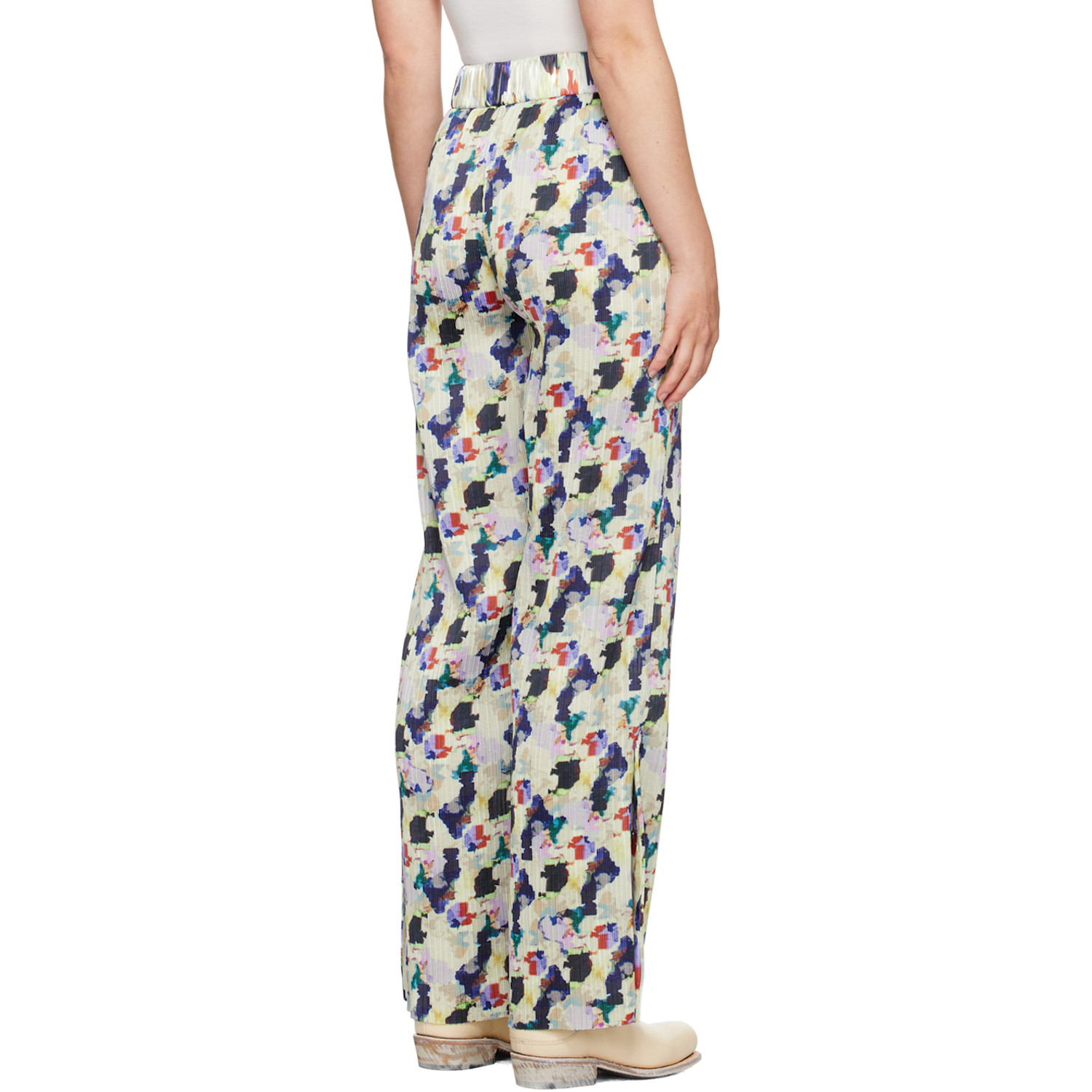  Henrik Vibskov Multicolor Remember Plisse Trousers 