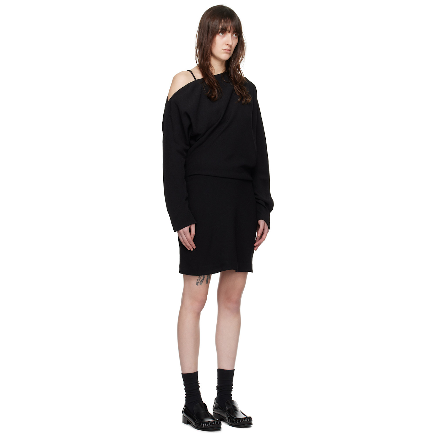  Wynn Hamlyn Black Holly Minidress 