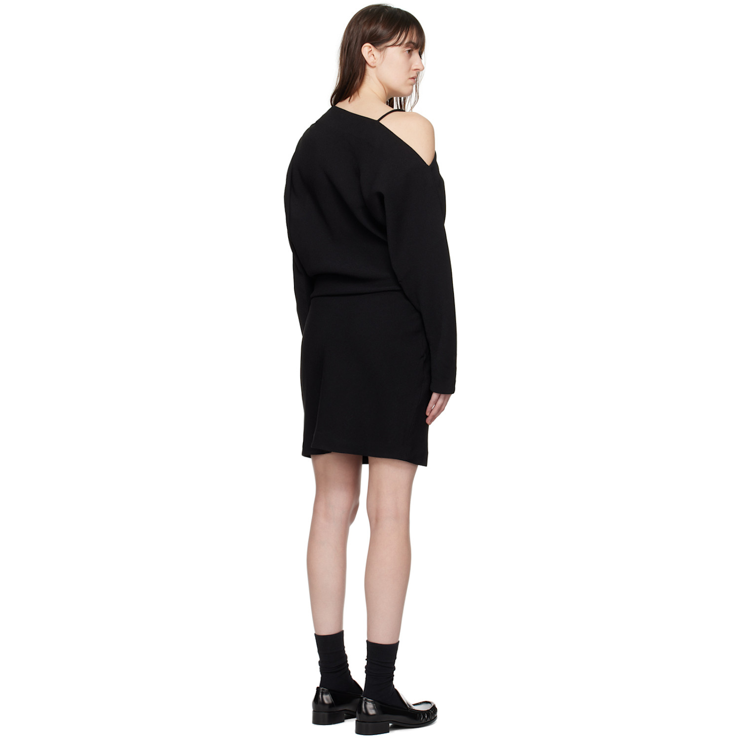  Wynn Hamlyn Black Holly Minidress 
