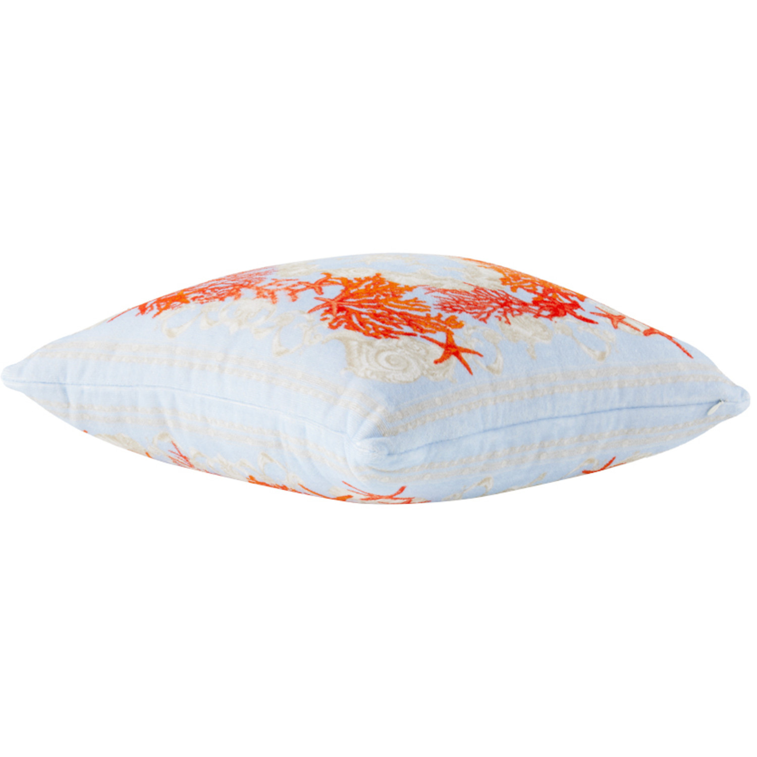  Versace Blue Barocco Sea Terry Cushion 