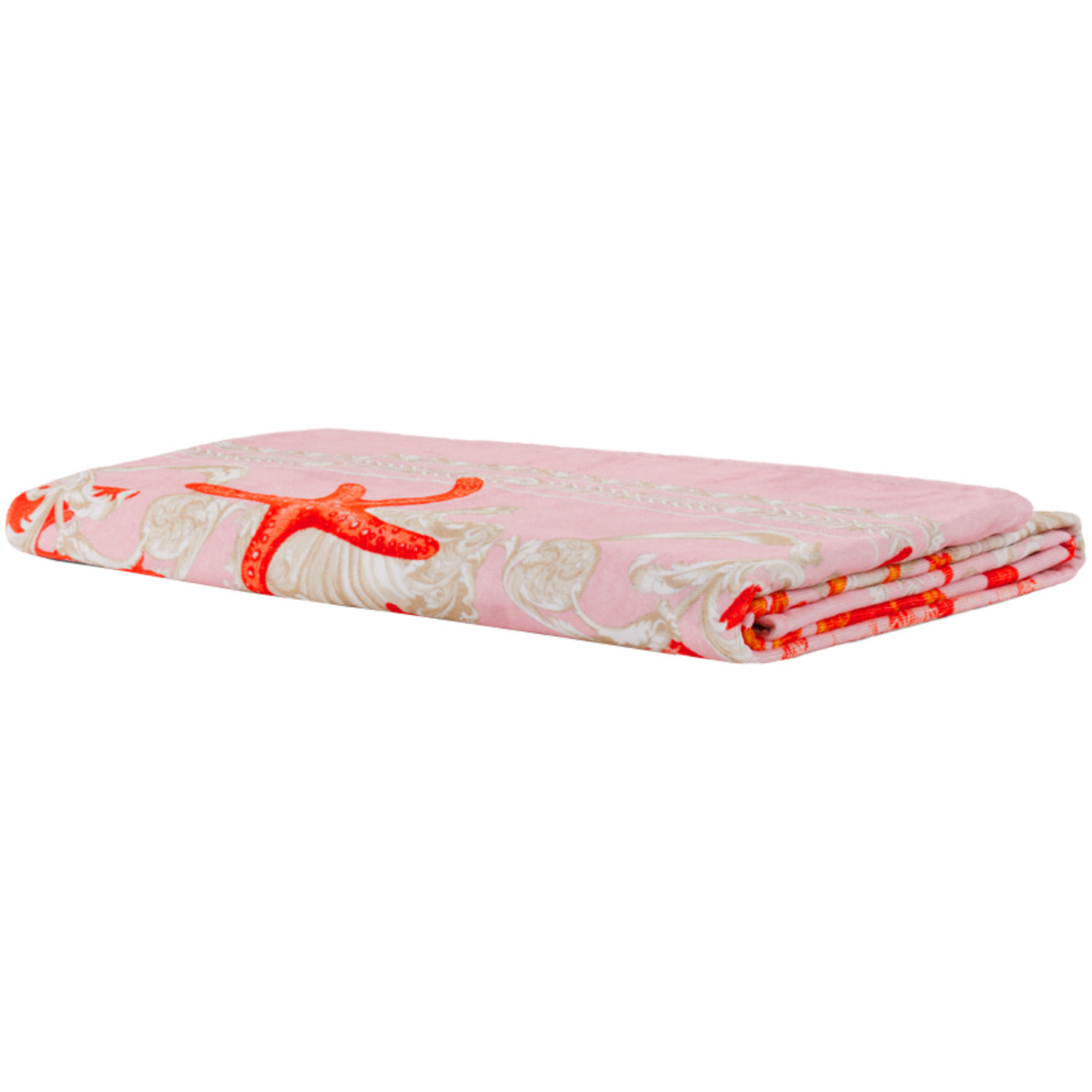  Versace Pink Barocco Sea Beach Towel 