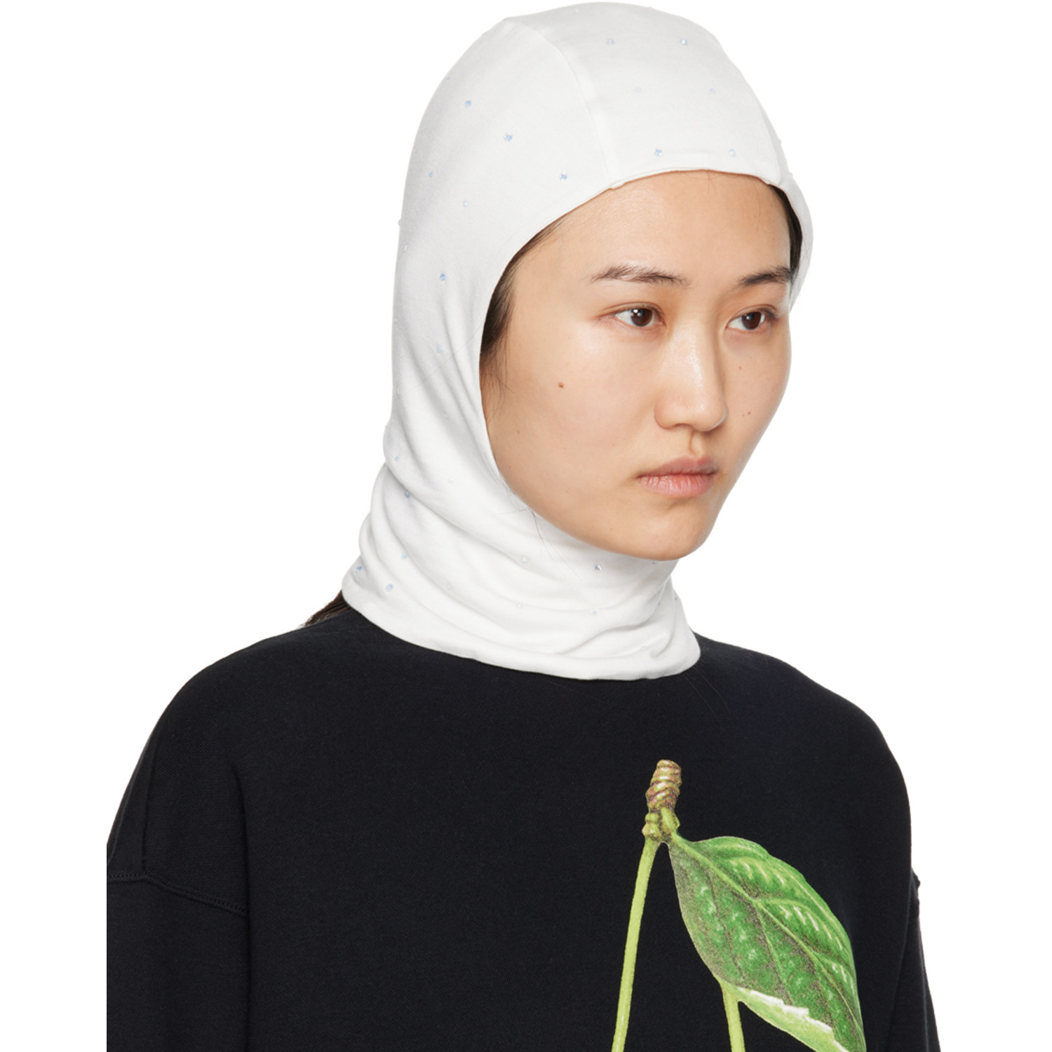  Undercover White Crystal-cut Balaclava 