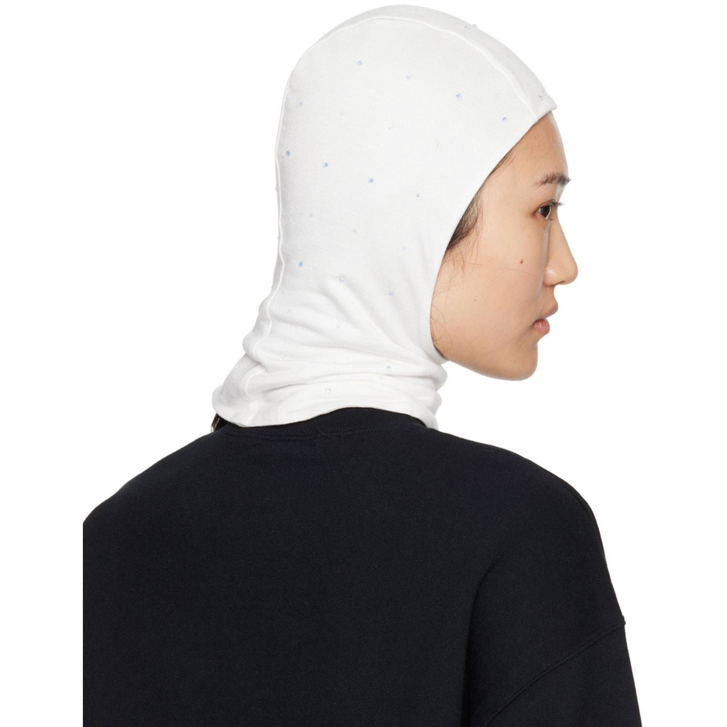  Undercover White Crystal-cut Balaclava 