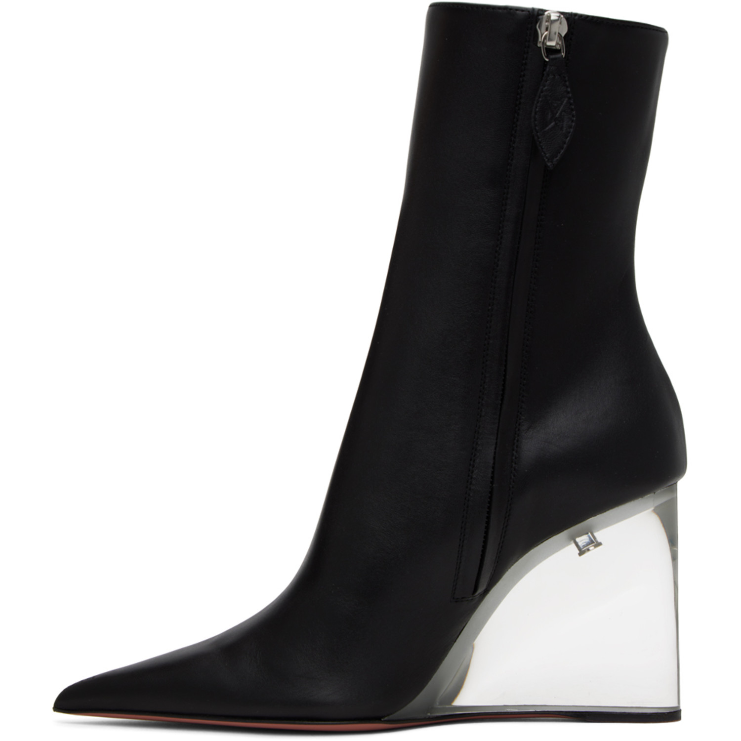  Amina Muaddi Black Pernille Boots 