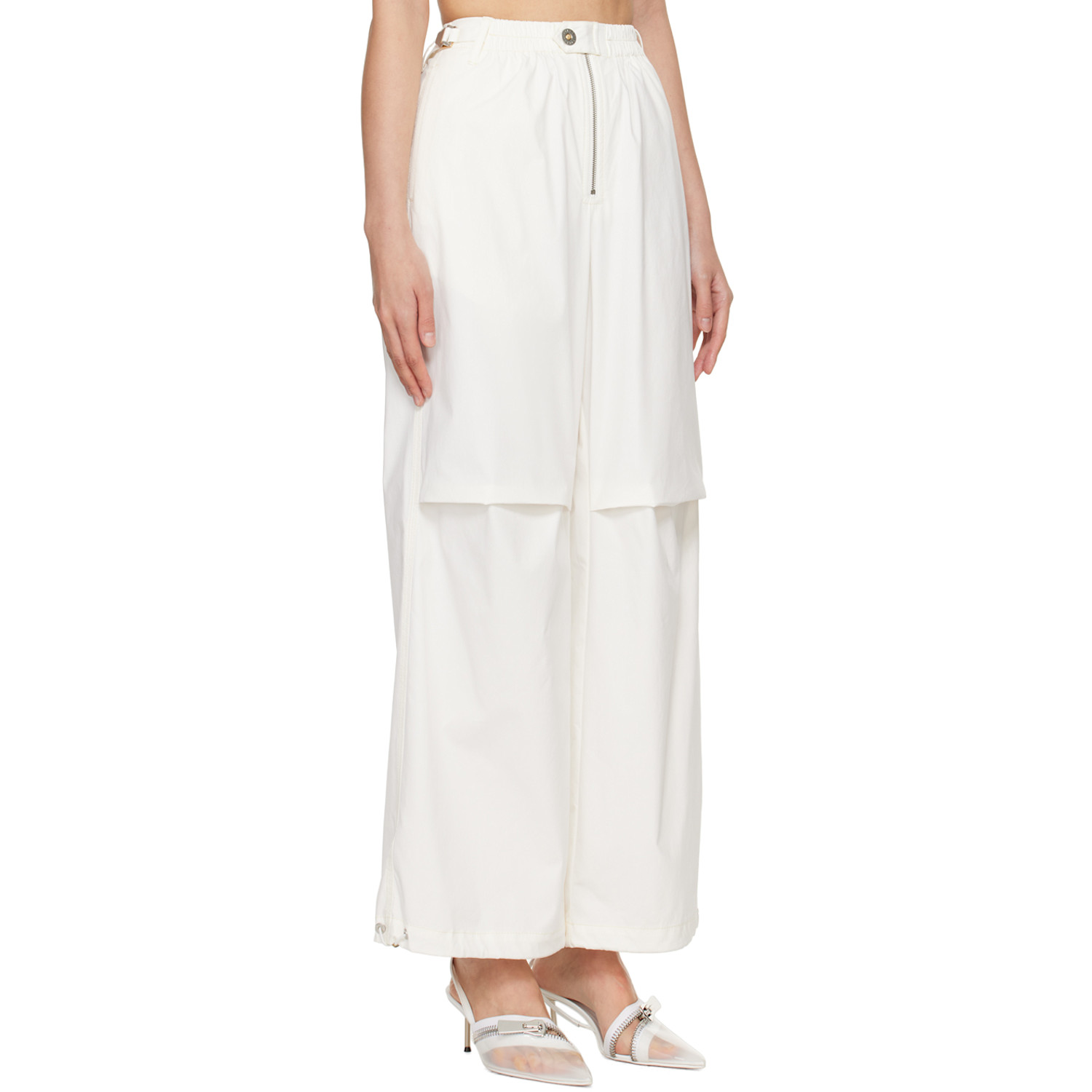 Dion Lee Off-white Flight Trousers 