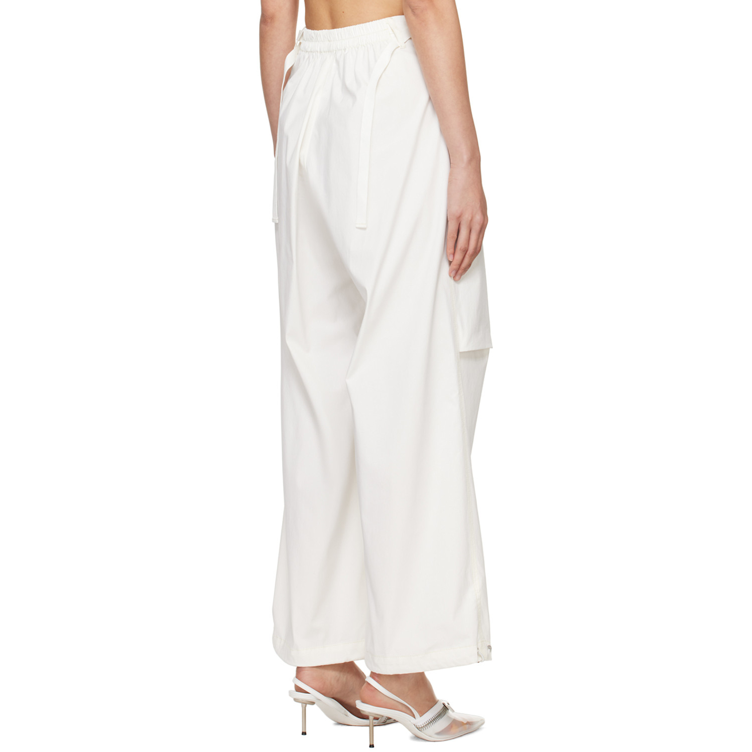  Dion Lee Off-white Flight Trousers 