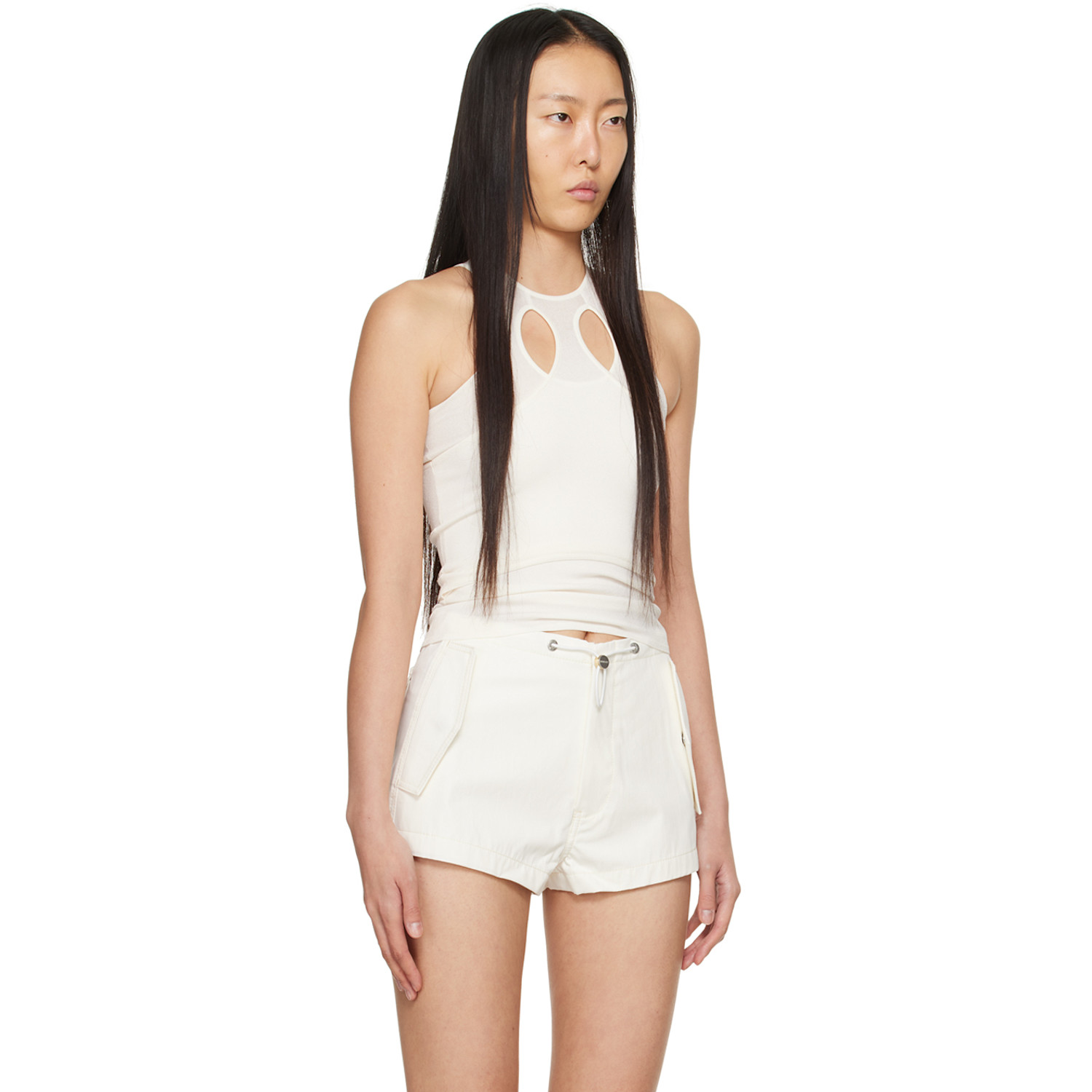  Dion Lee Off-white Mobius Loop Tank Top 