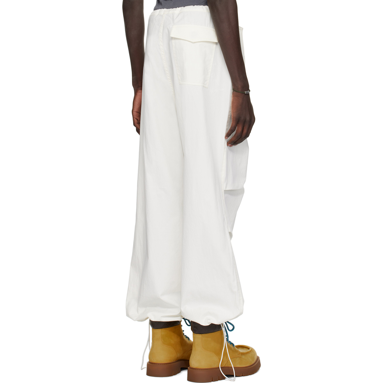  Dion Lee Off White Toggle Trousers 