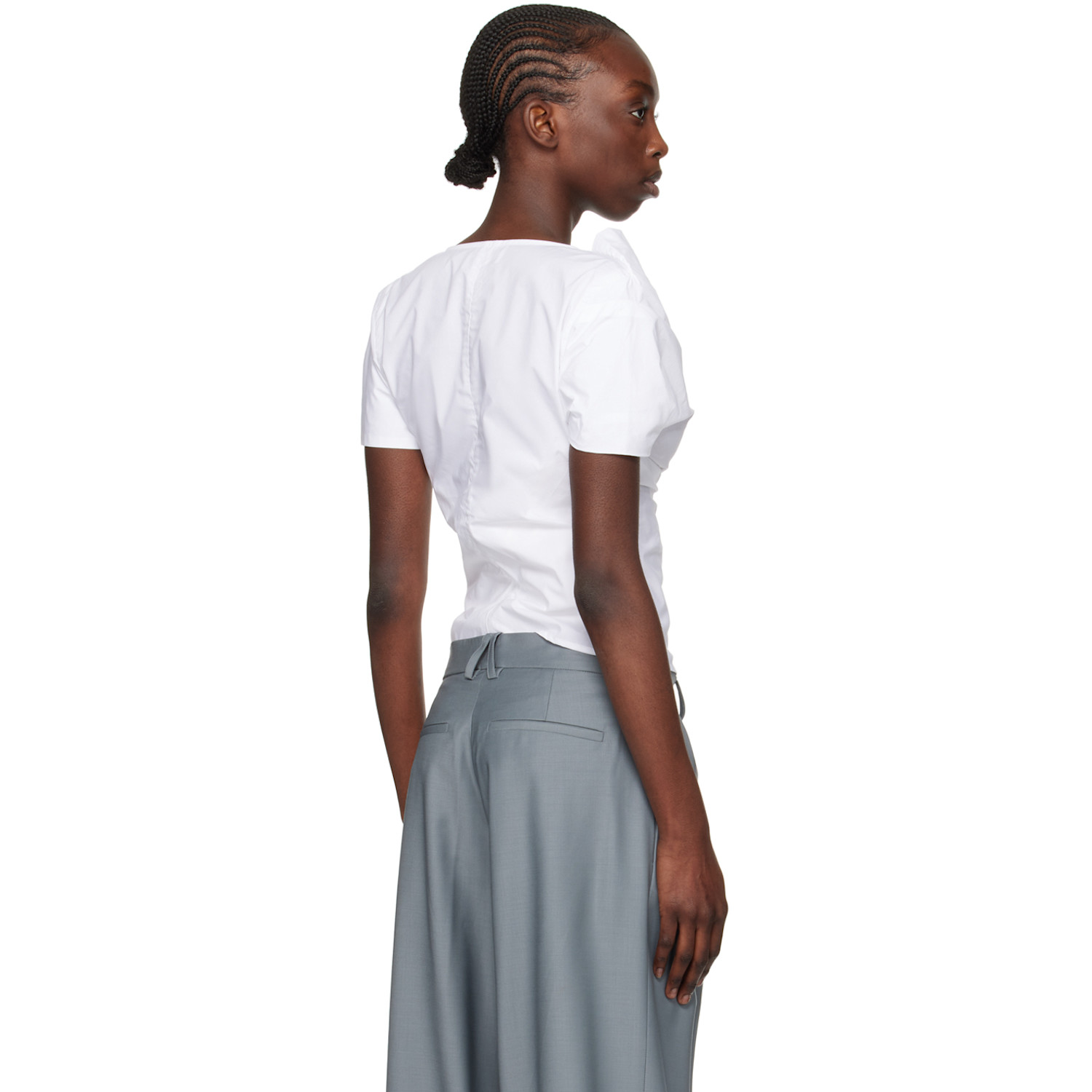  16arlington White Morva Blouse 
