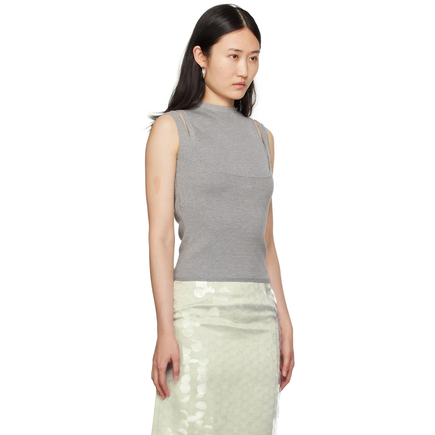  16arlington Gray Supra Tank Top 