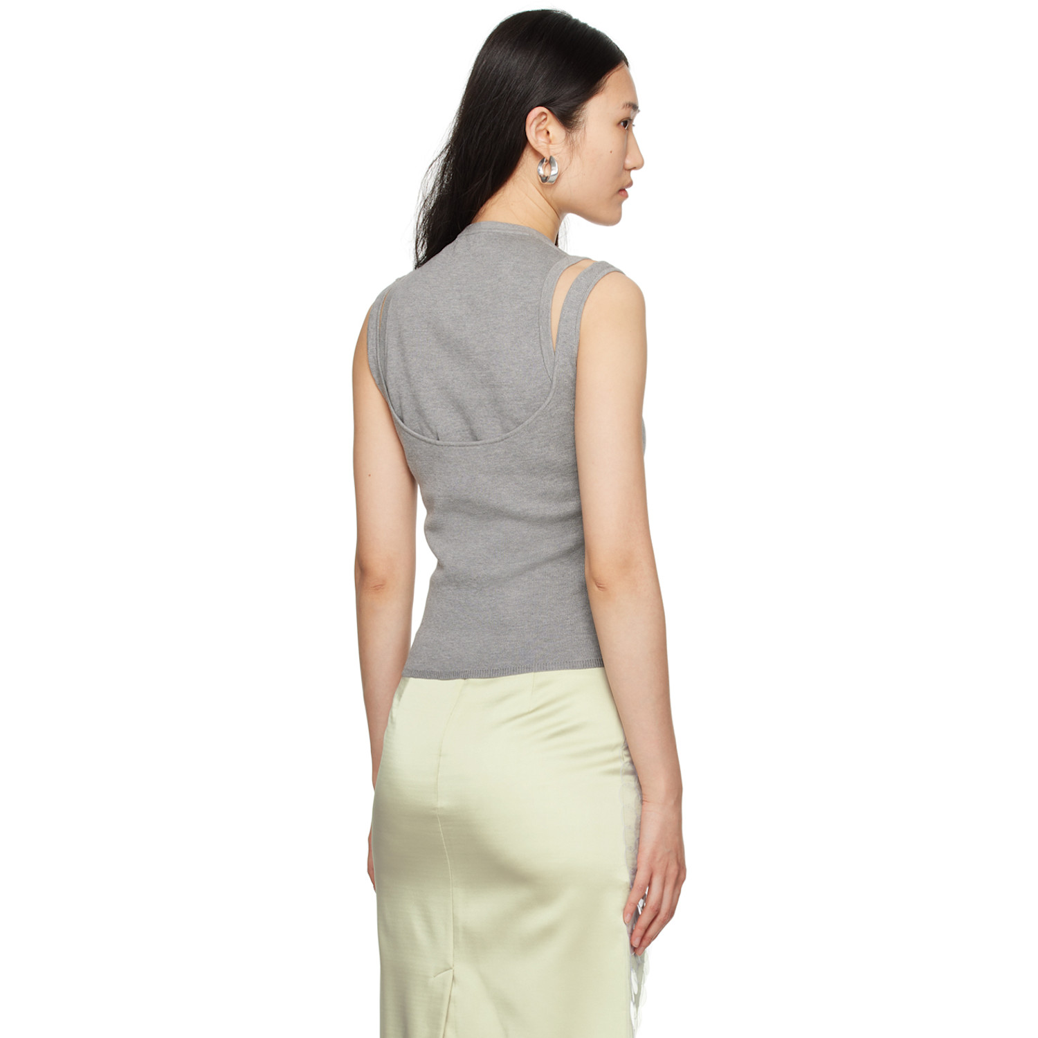  16arlington Gray Supra Tank Top 