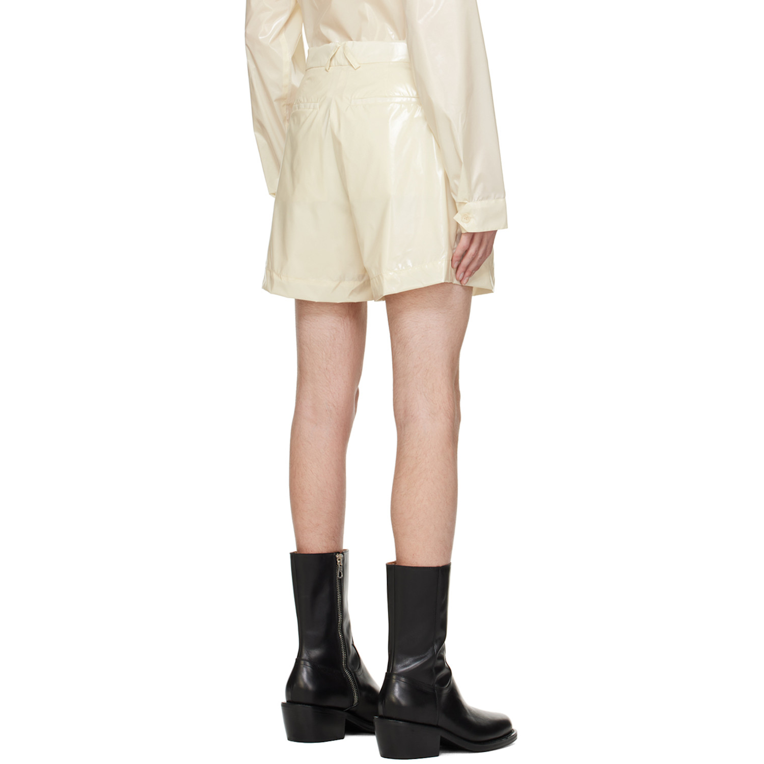  16arlington Ssense Exclusive Off-white Atero Shorts 