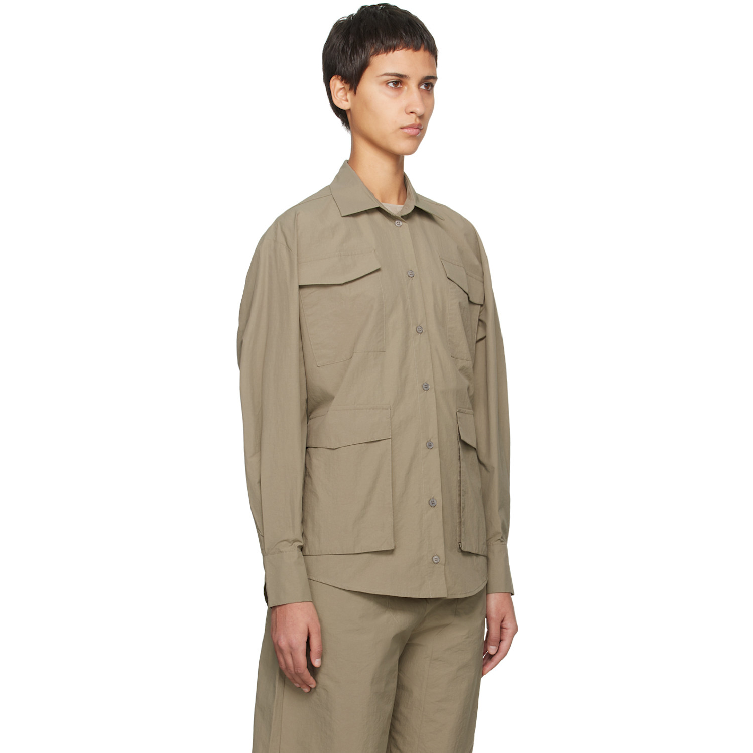  Paris Georgia Green Oversized Shirt 