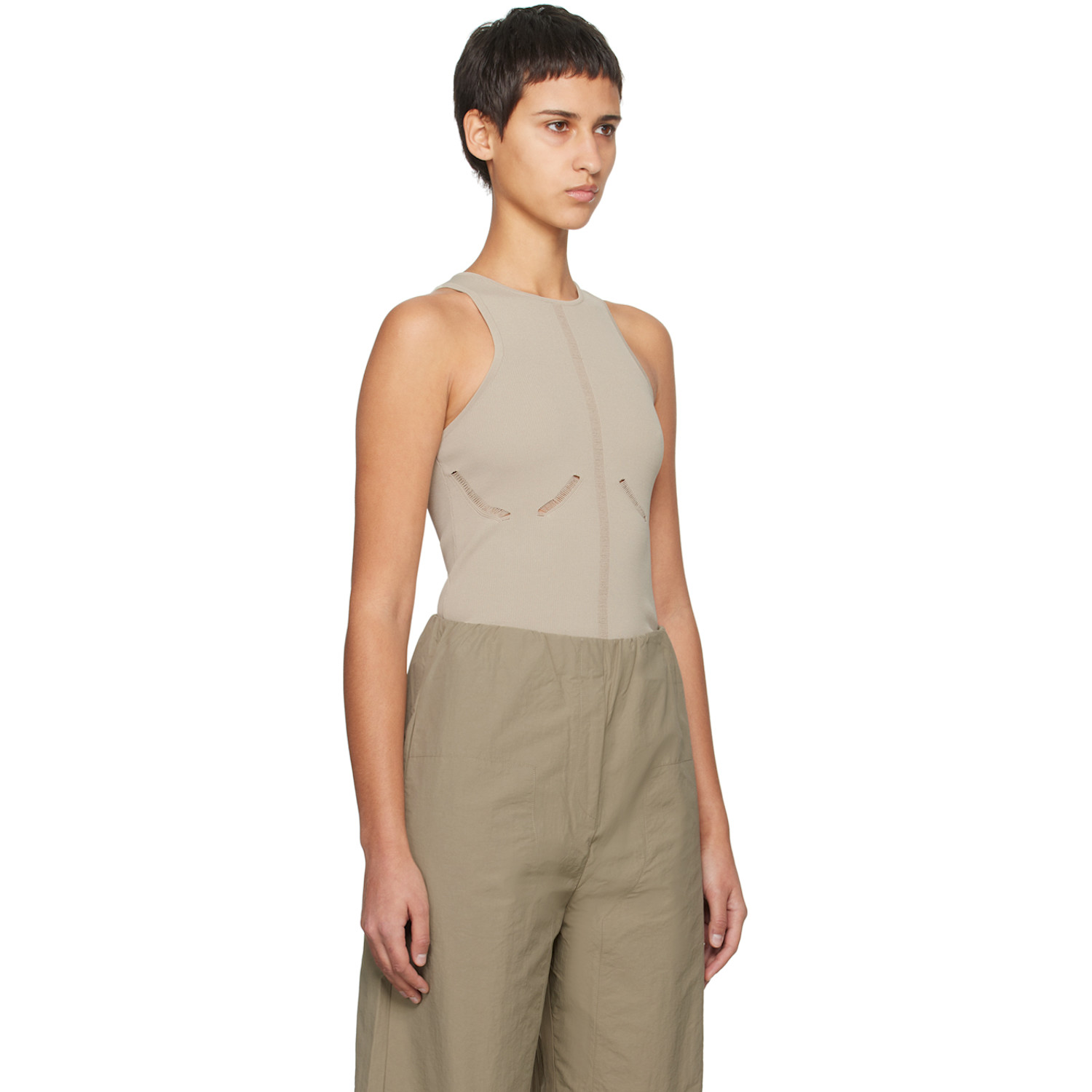  Paris Georgia Green Mia Tank Top 